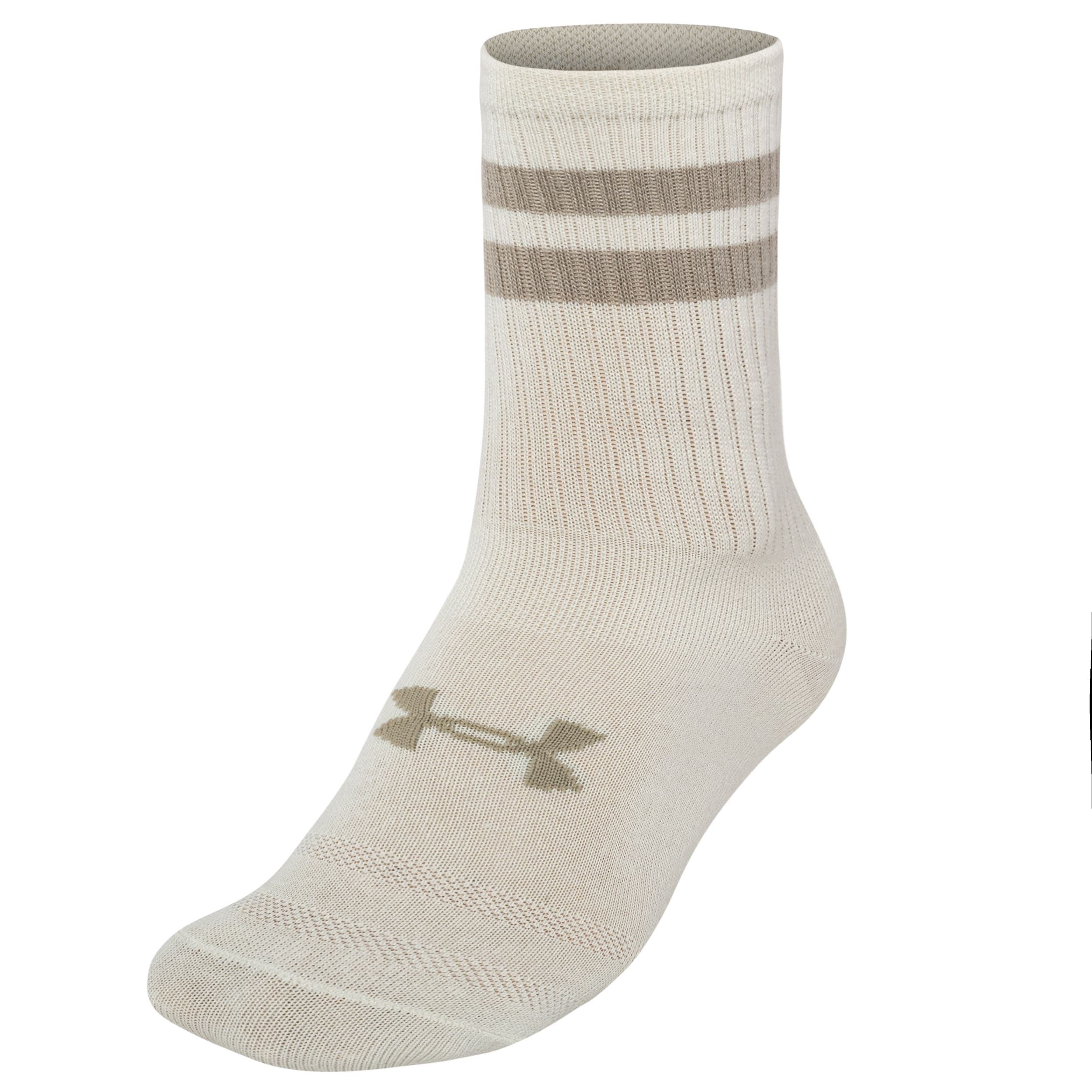 Шкарпетки Under Armour Essential Crew Stone / Timberwolf Taupe - 6 пар