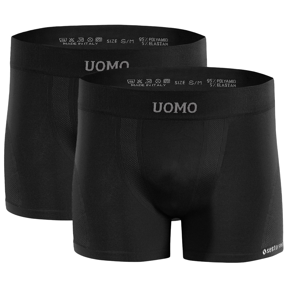 Боксери Sesto Senso Solar Black - 2 пари