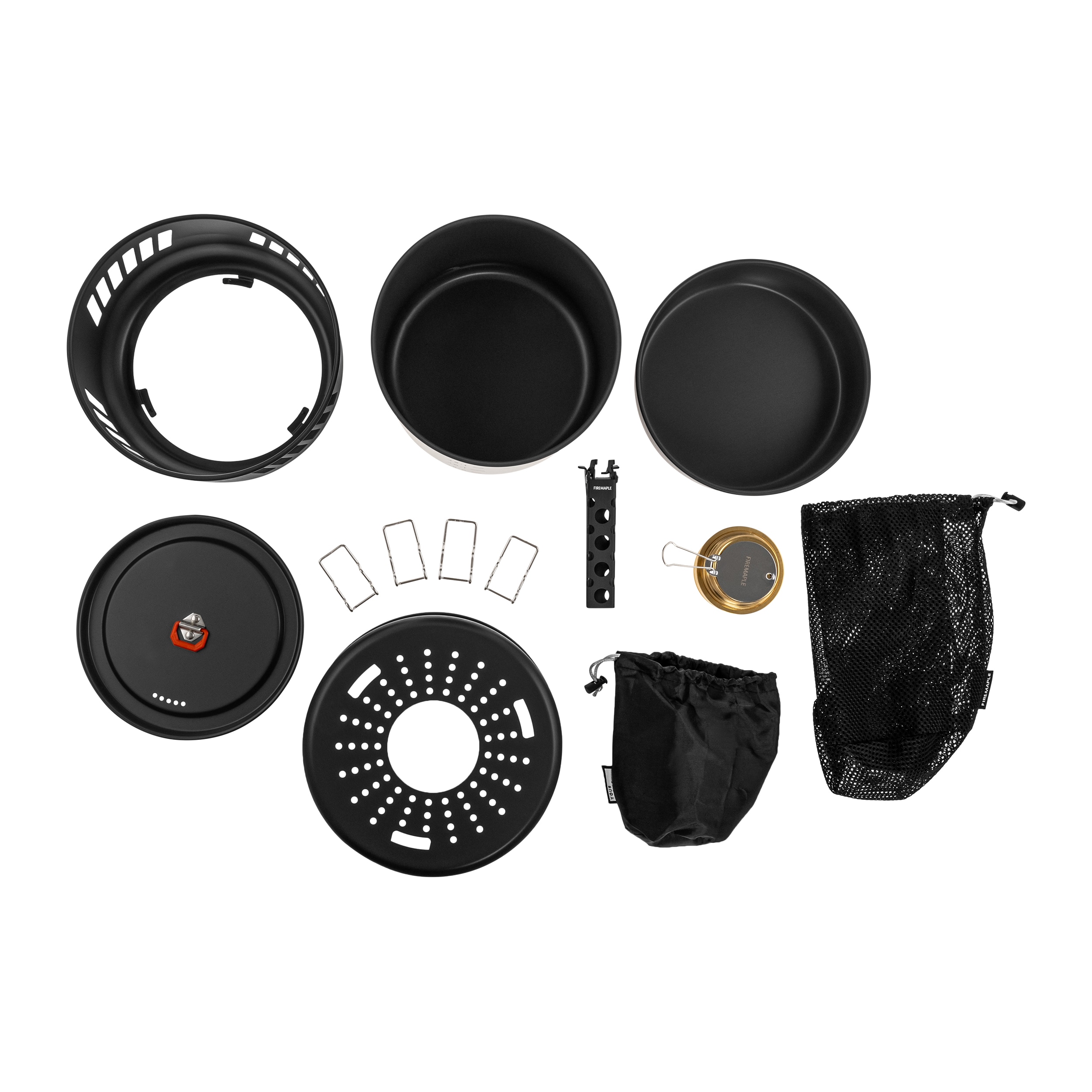 Туристичний набір для приготування їжі Fire Maple Cooking kit зі спиртовою плитою