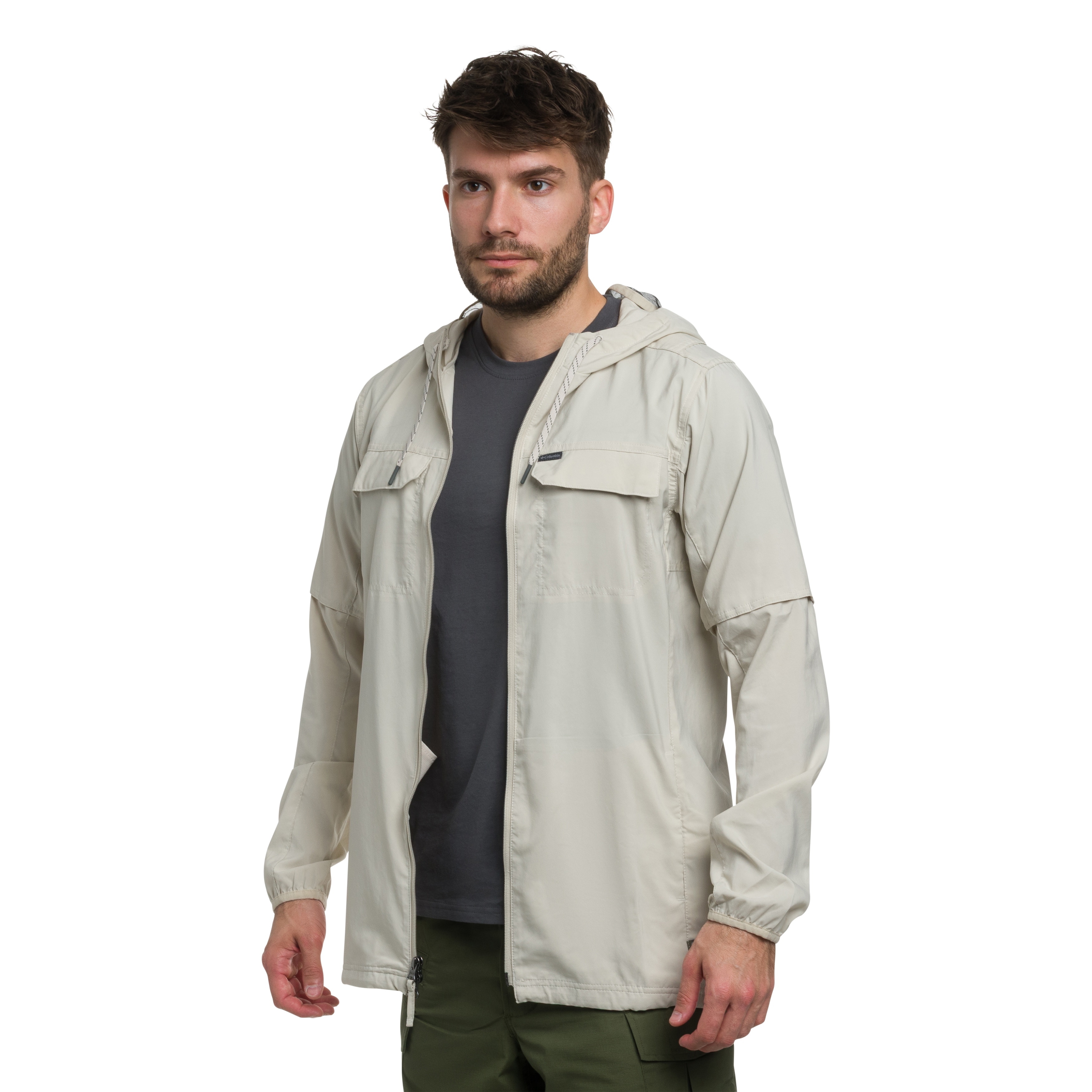 Куртка Columbia Skien Valley Hooded Insect Shield - Dark Stone