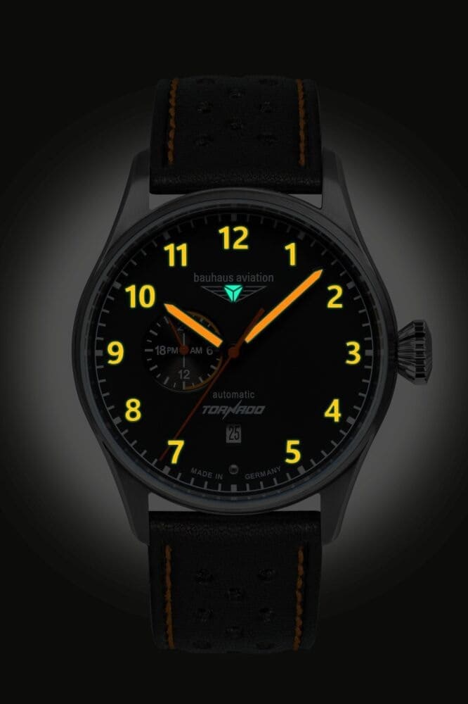 Годинник Bauhaus Aviation Tornado Automatik 27645