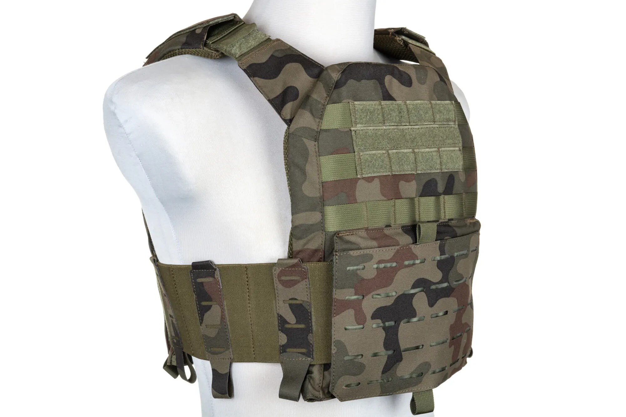 Плитоноска Specna Arms Tactical Advanced Vest Plate Carrier - wz.93 Pantera PL Woodland