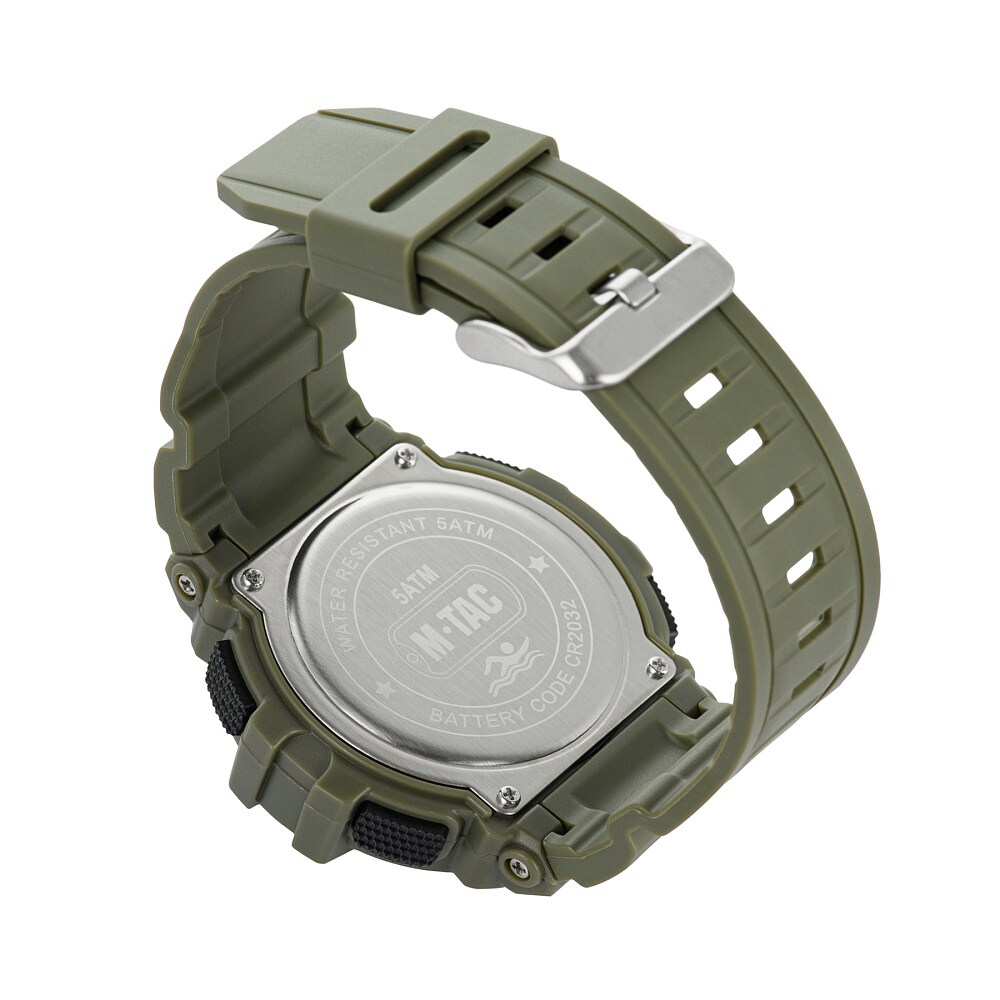 Тактичний годинник M-Tac з компасом 2233 - Ranger Green