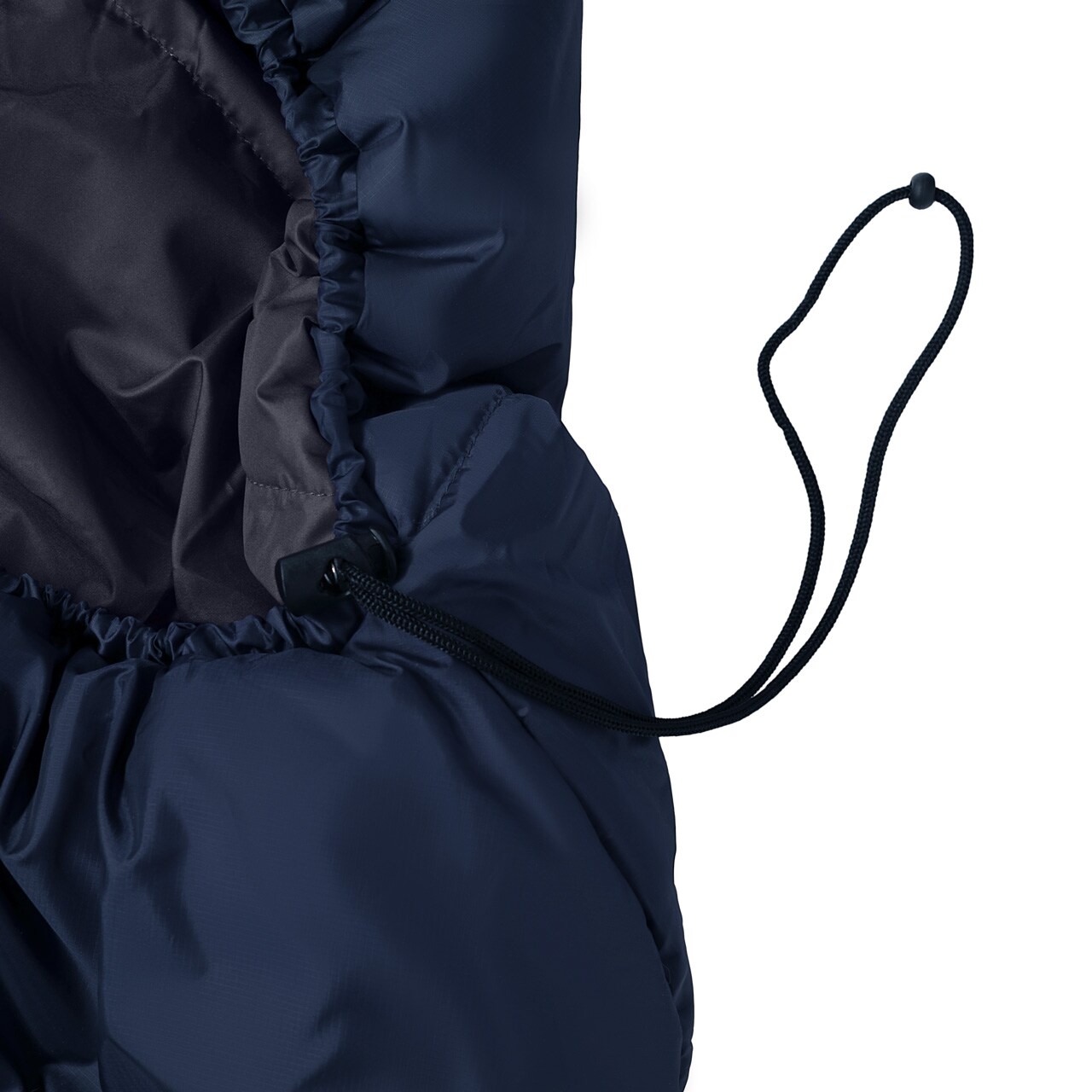 Спальний мішок Alpinus Fiber Pro 1500 Правий - Темно-синій