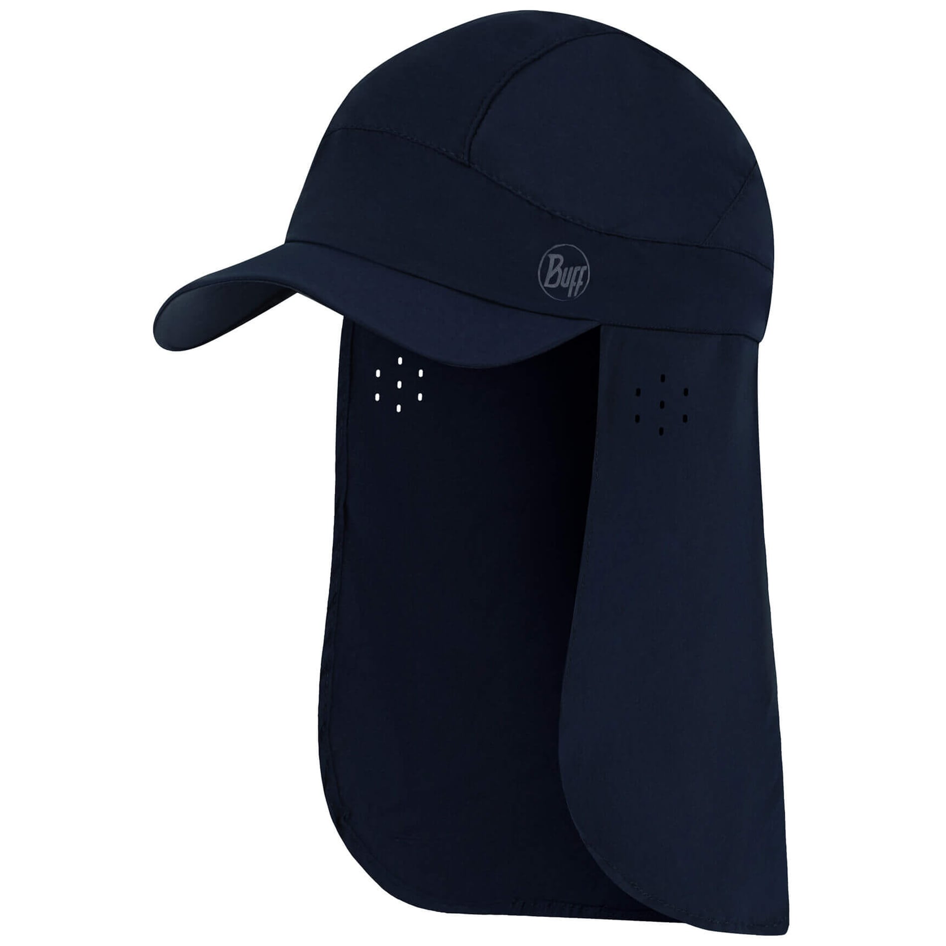 Бейсболка Buff Safety Pack Bimini Cap із захистом шиї - Solid Navy