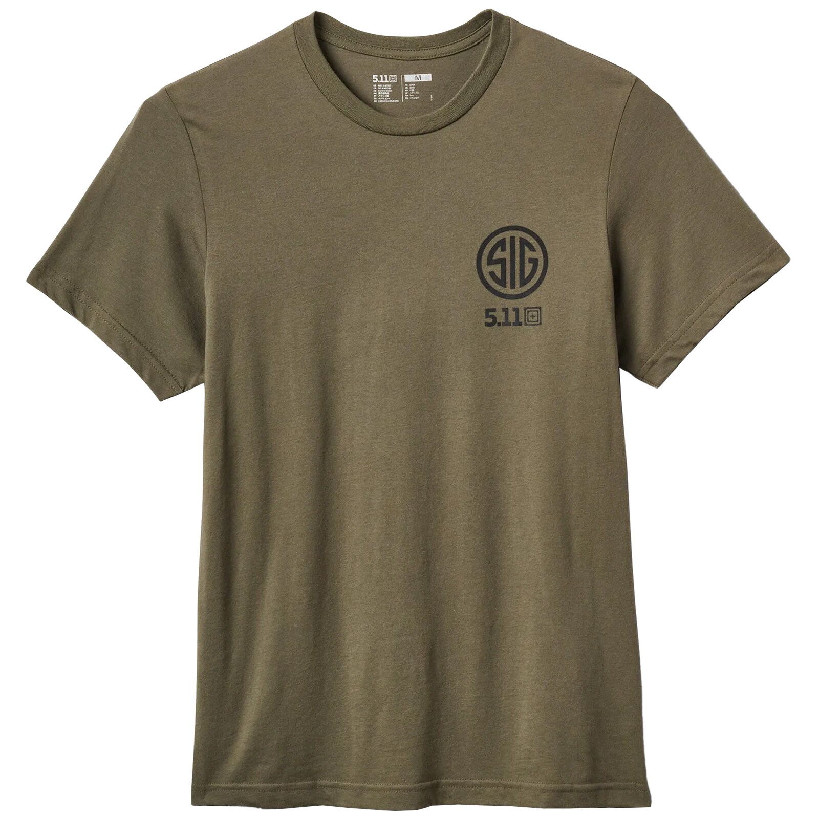 Футболка T-shirt 5.11 x SIG SAUER Ammo Cans Tee - Ranger Green