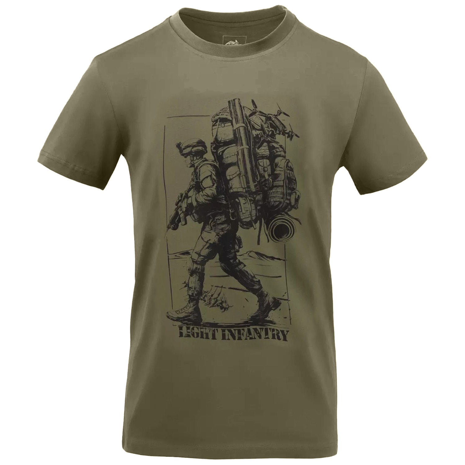 Футболка T-Shirt Helikon Light Infantry - Olive Green