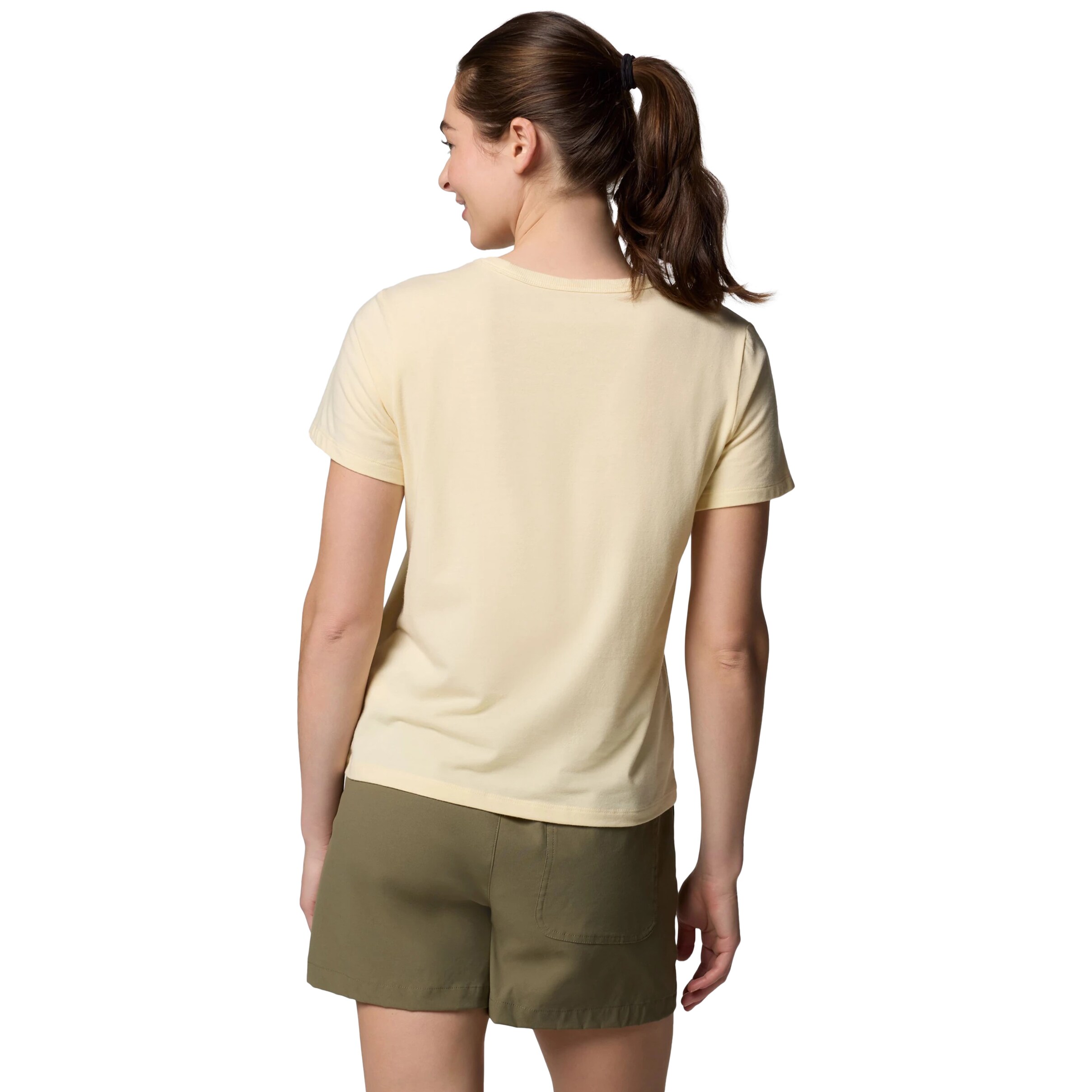 Футболка T-shirt жіноча Columbia Sun Trek Short Sleeve II - Lemon Wash