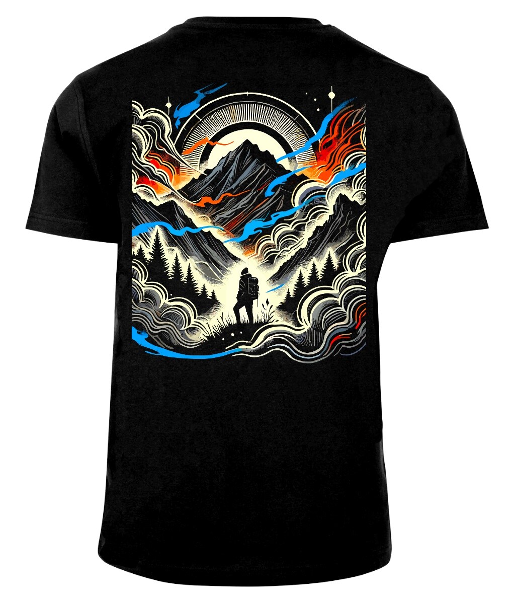 Футболка T-shirt Voyovnik Misty Voyager - Чорна