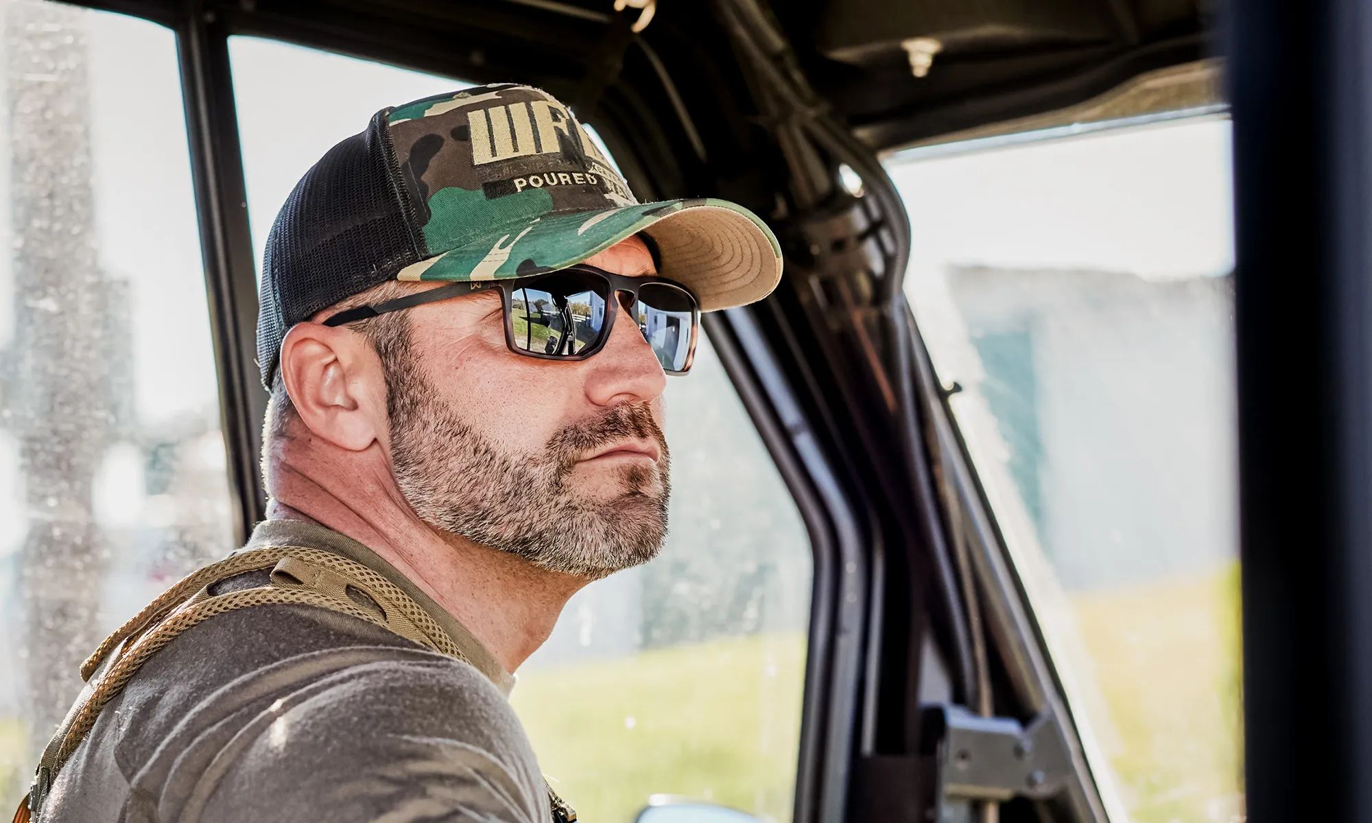 Тактичні окуляри Wiley X Axe - Captivate Polarized Black Mirror/Matte Tortoise Brown