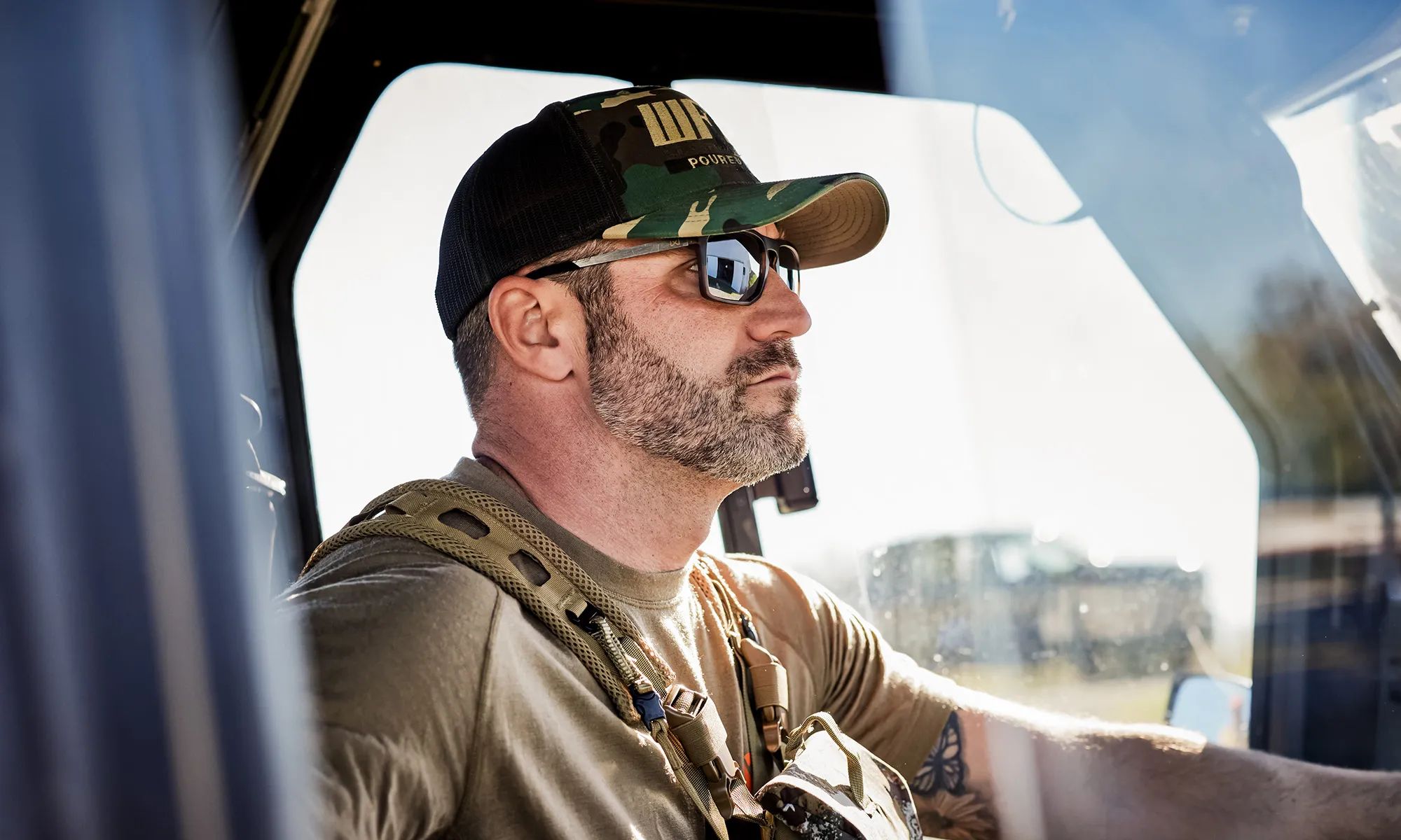 Тактичні окуляри Wiley X Axe - Captivate Polarized Black Mirror/Matte Tortoise Brown