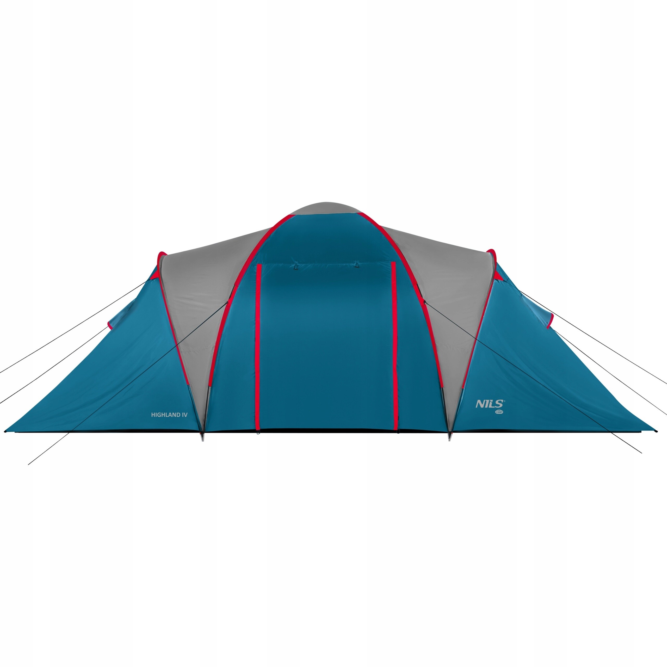 Намет 6-місний Nils Camp Highland NC6031 - Синьо-сірий