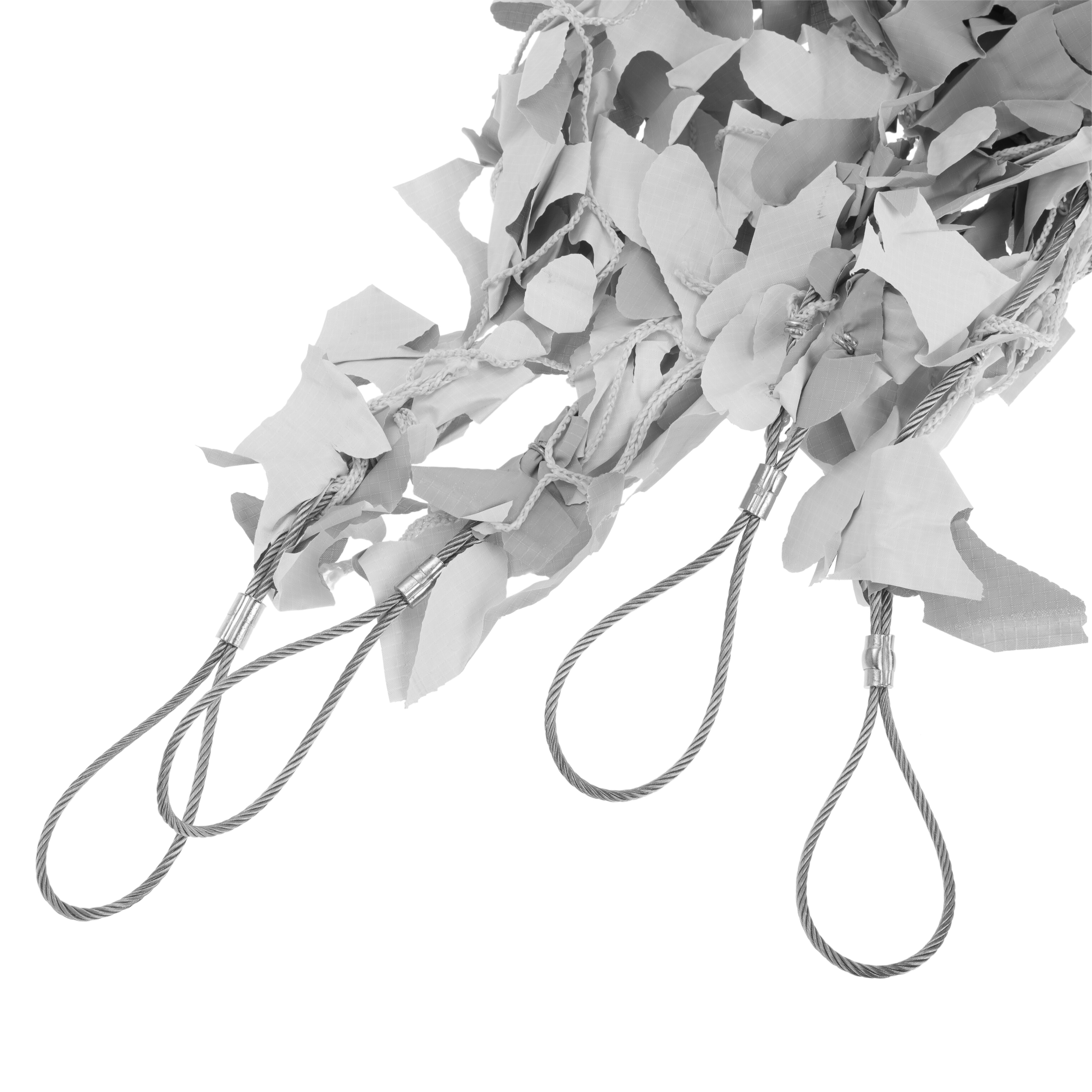 Маскувальна сітка Mil-Tec CamoSystems Shadow Sail Net Broadleaf 5 x 5 м - White