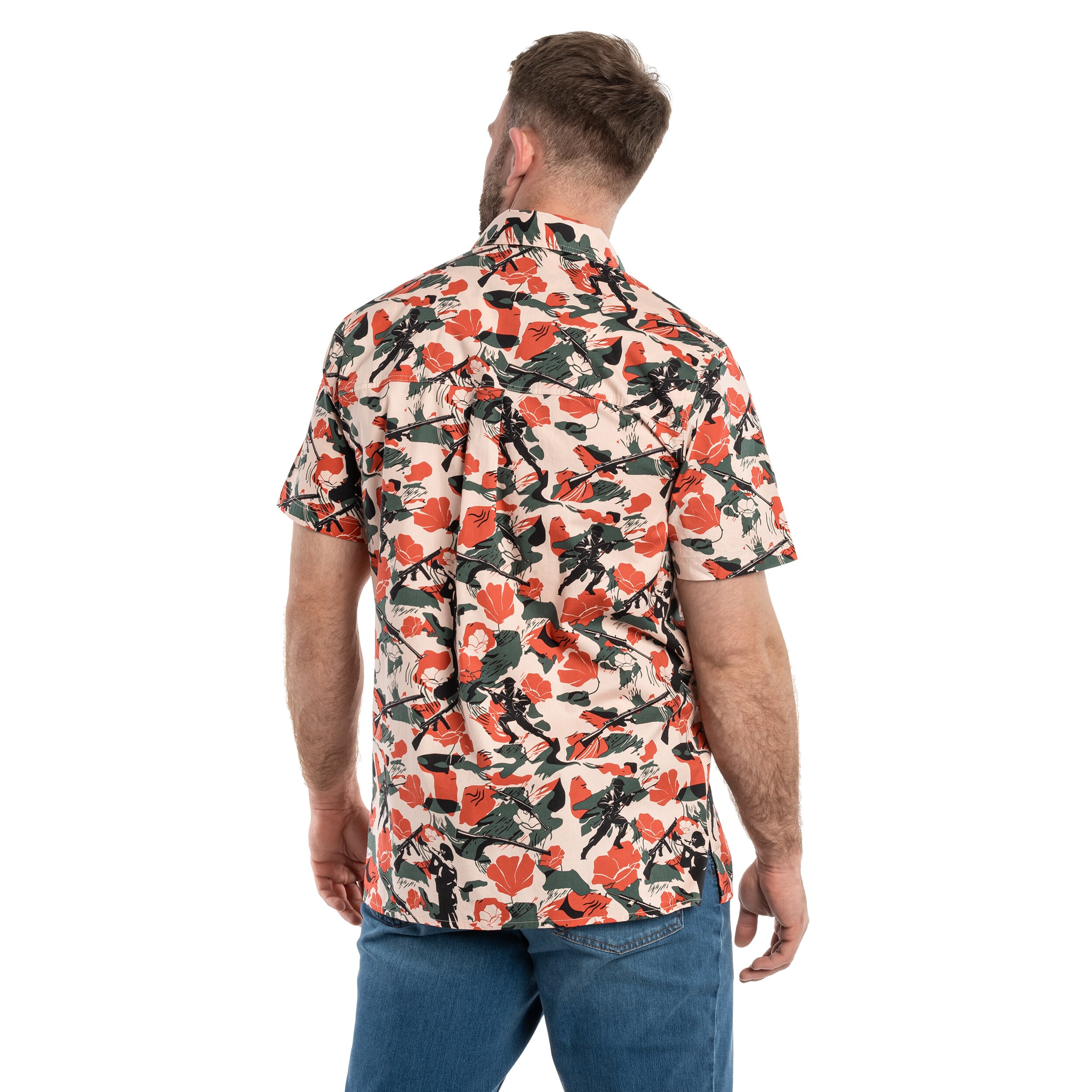 Сорочка Helikon Tactical Hawaiian Short Sleeve - Cassino