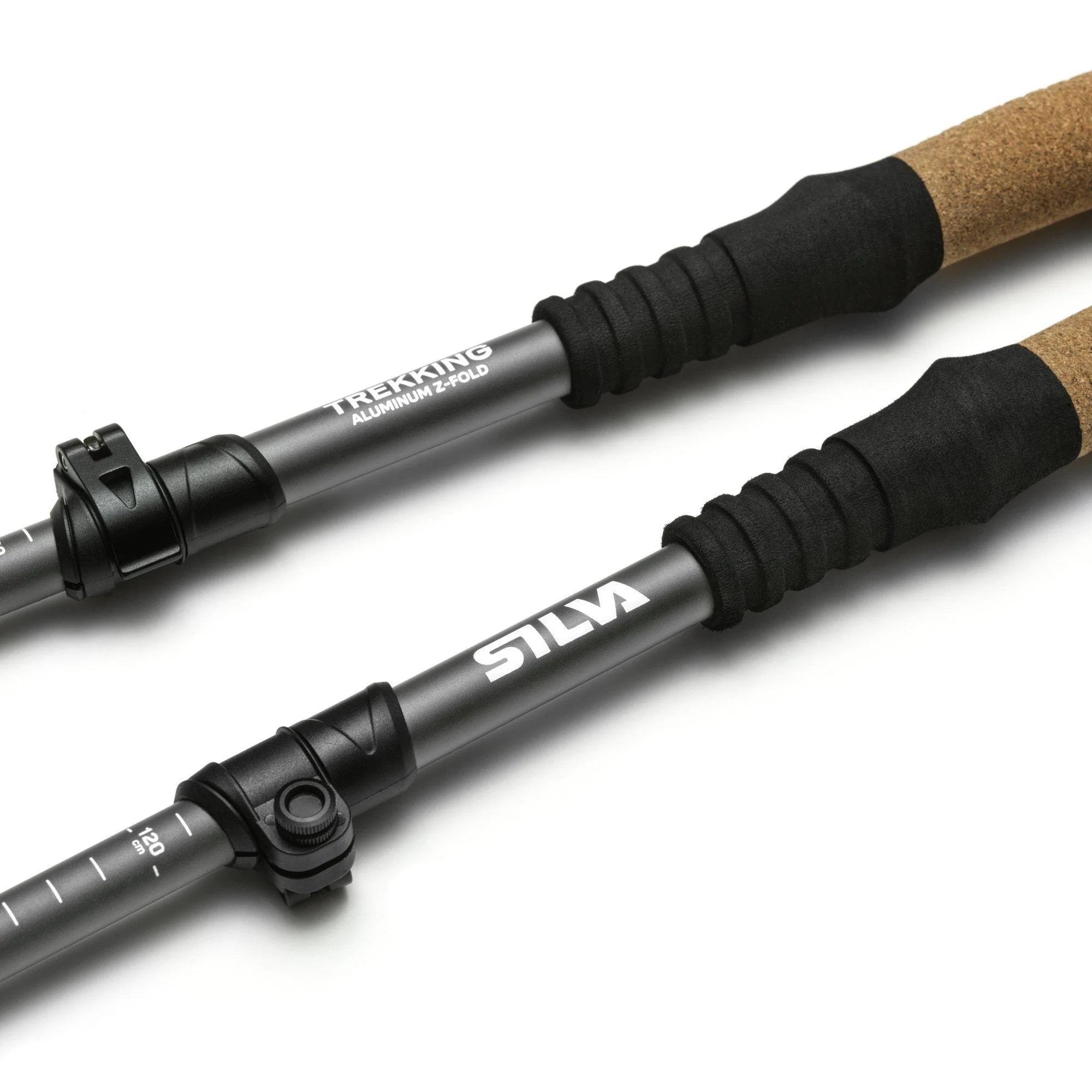 Трекінгові палиці Silva Trekking Poles Z-Fold - Aluminium Grey