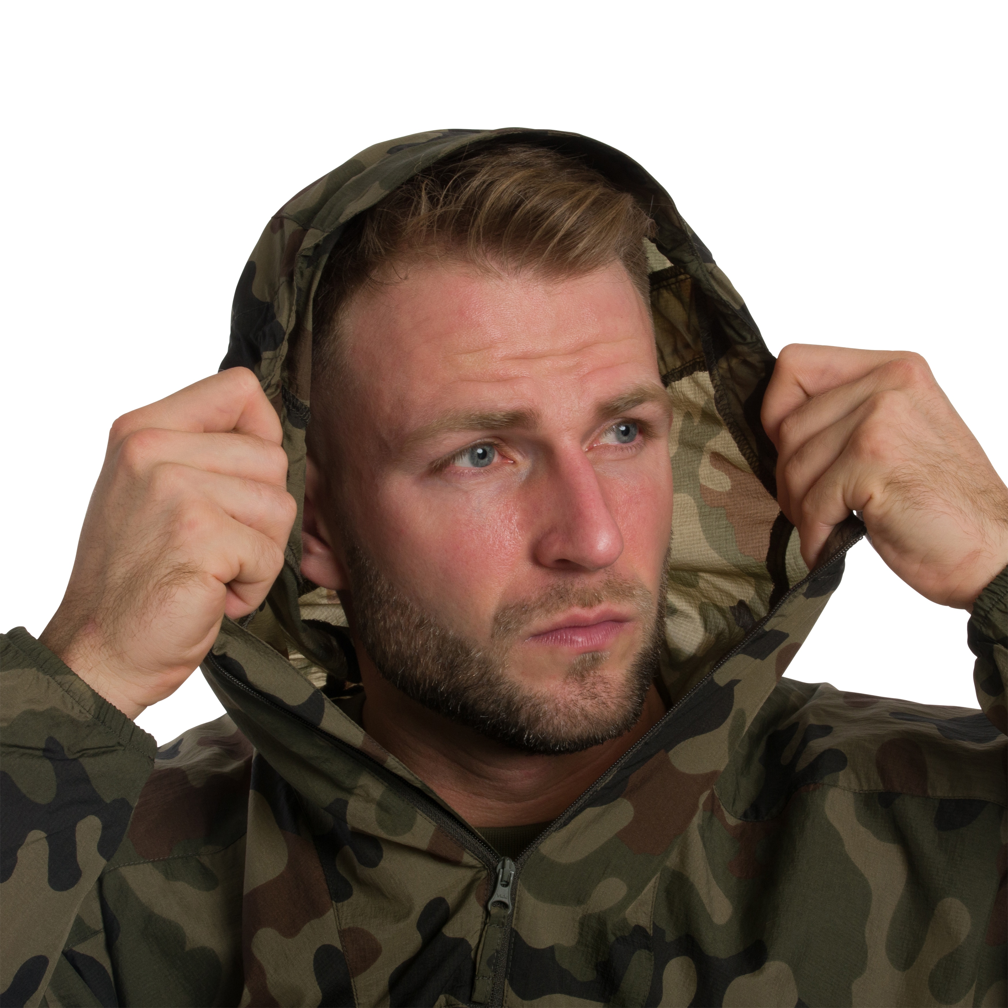 Куртка Helikon-Tex Windrunner Windshirt WindPack - wz.93 Pantera PL Woodland