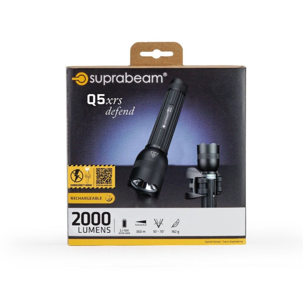 Ліхтарик Suprabeam Q5xrs Defend - 2000 люменів