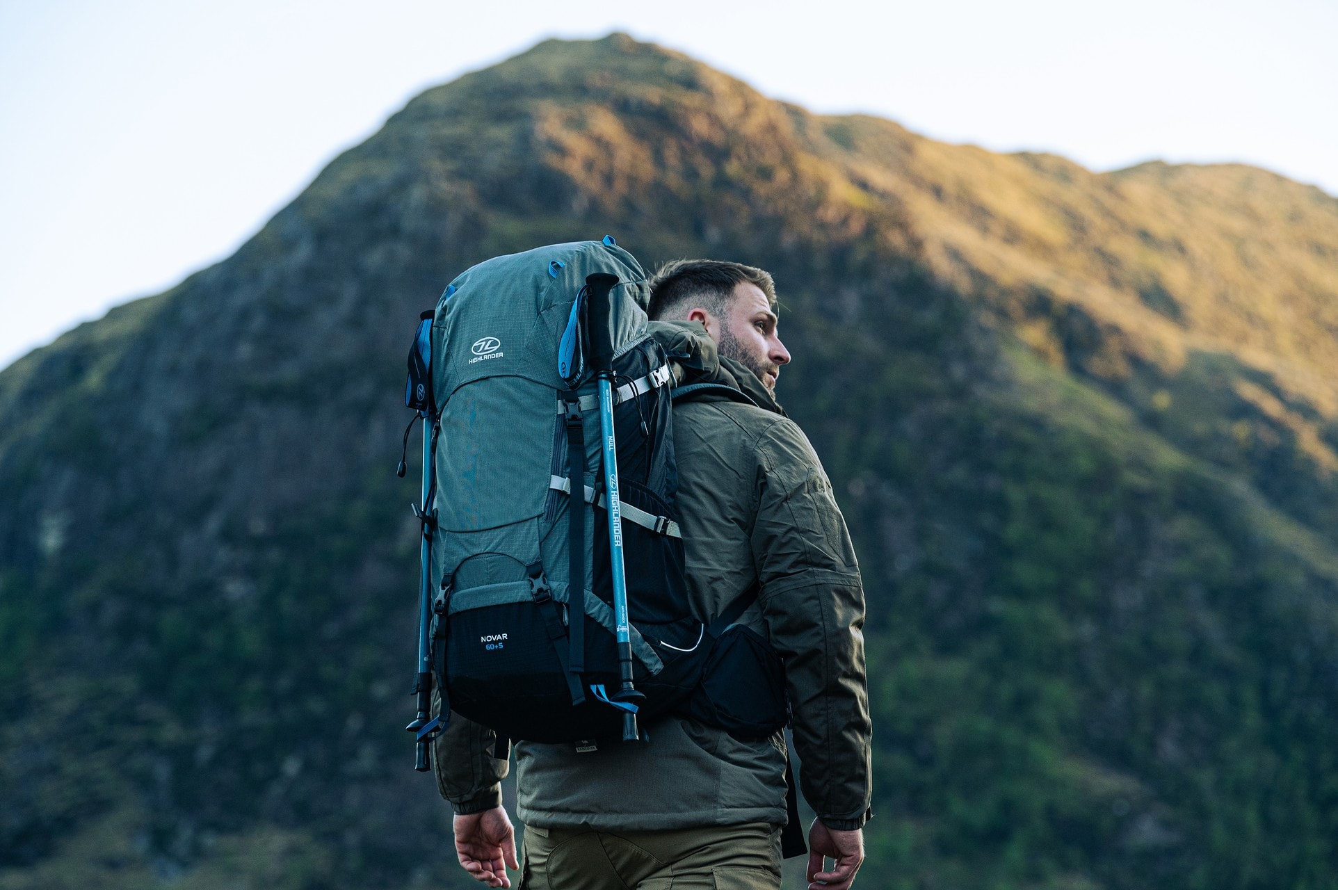 Рюкзак Highlander Outdoor Novar 60+5 л - Dark Grey