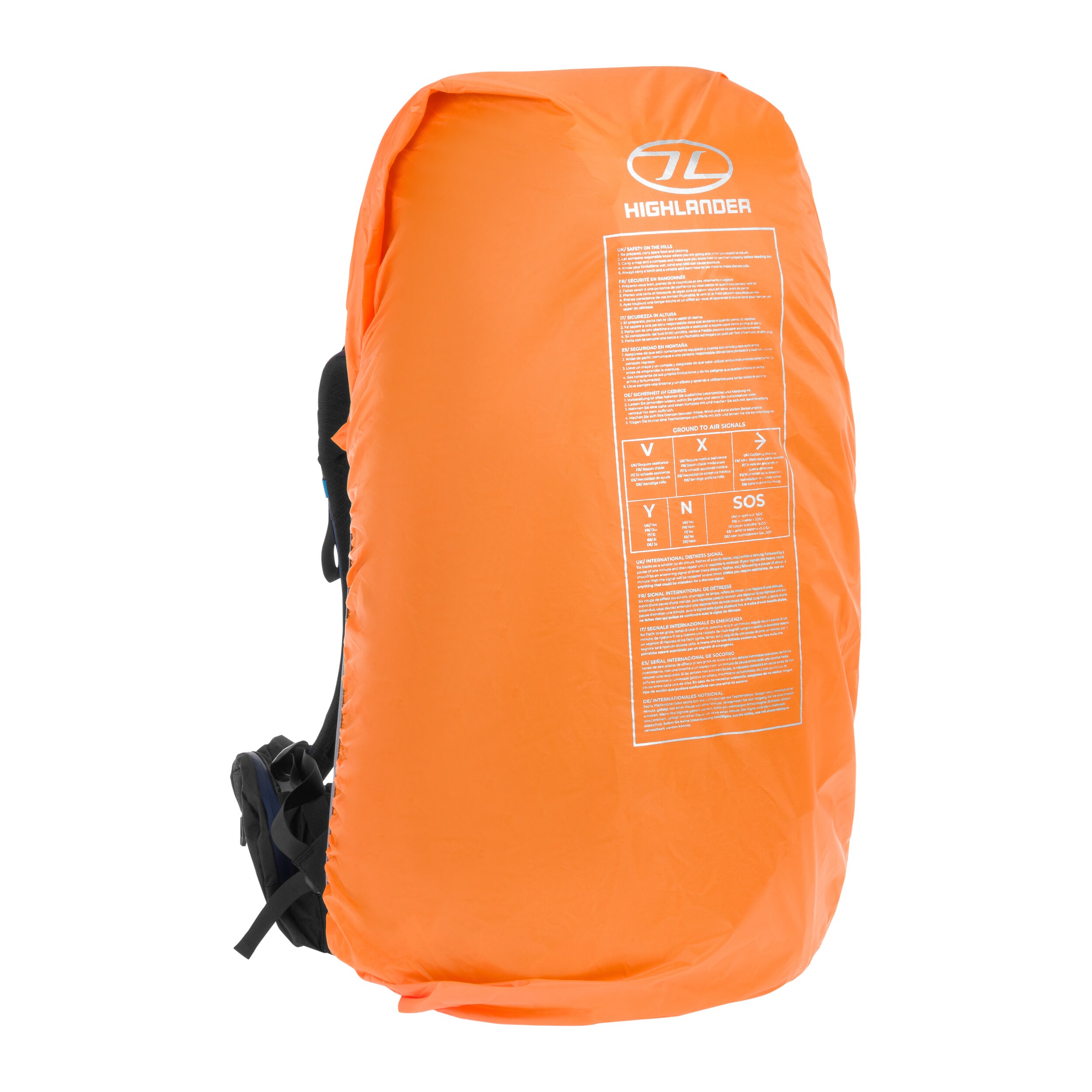 Рюкзак Highlander Outdoor Novar 60+5 л - Navy Blue
