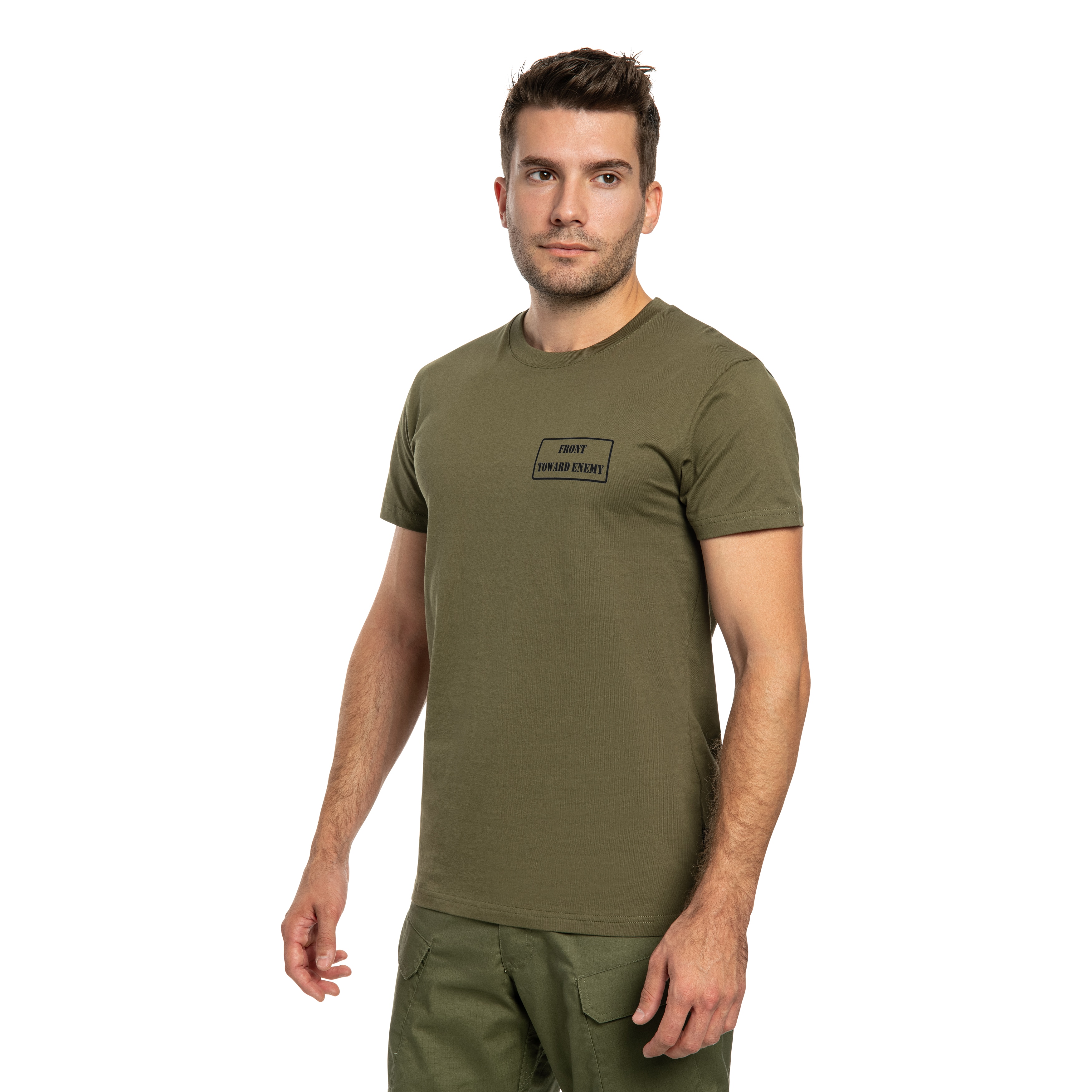 Футболка T-shirt Helikon-Tex Toward Enemy - Olive Green