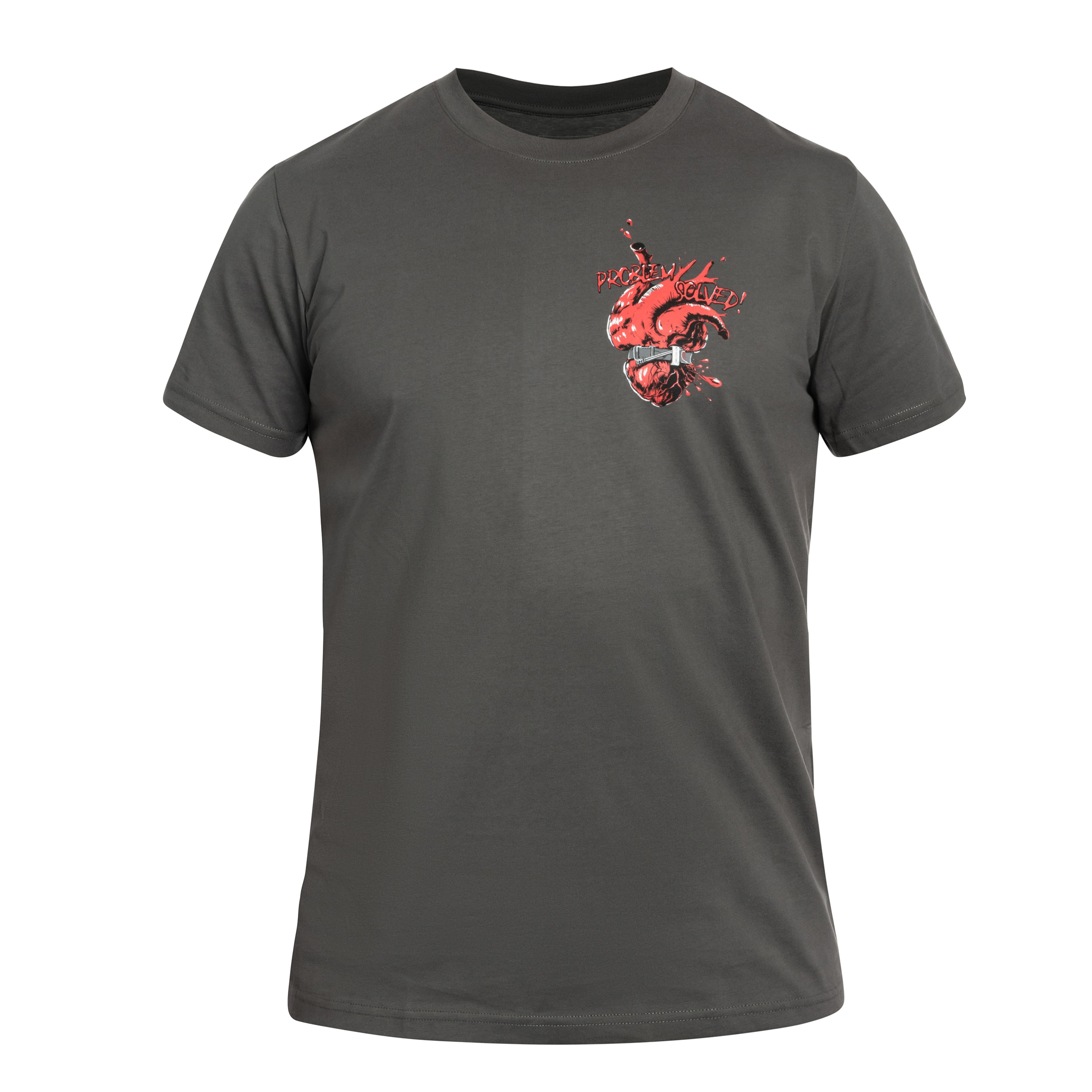 Футболка T-Shirt Helikon Problem Solved - Shadow Grey