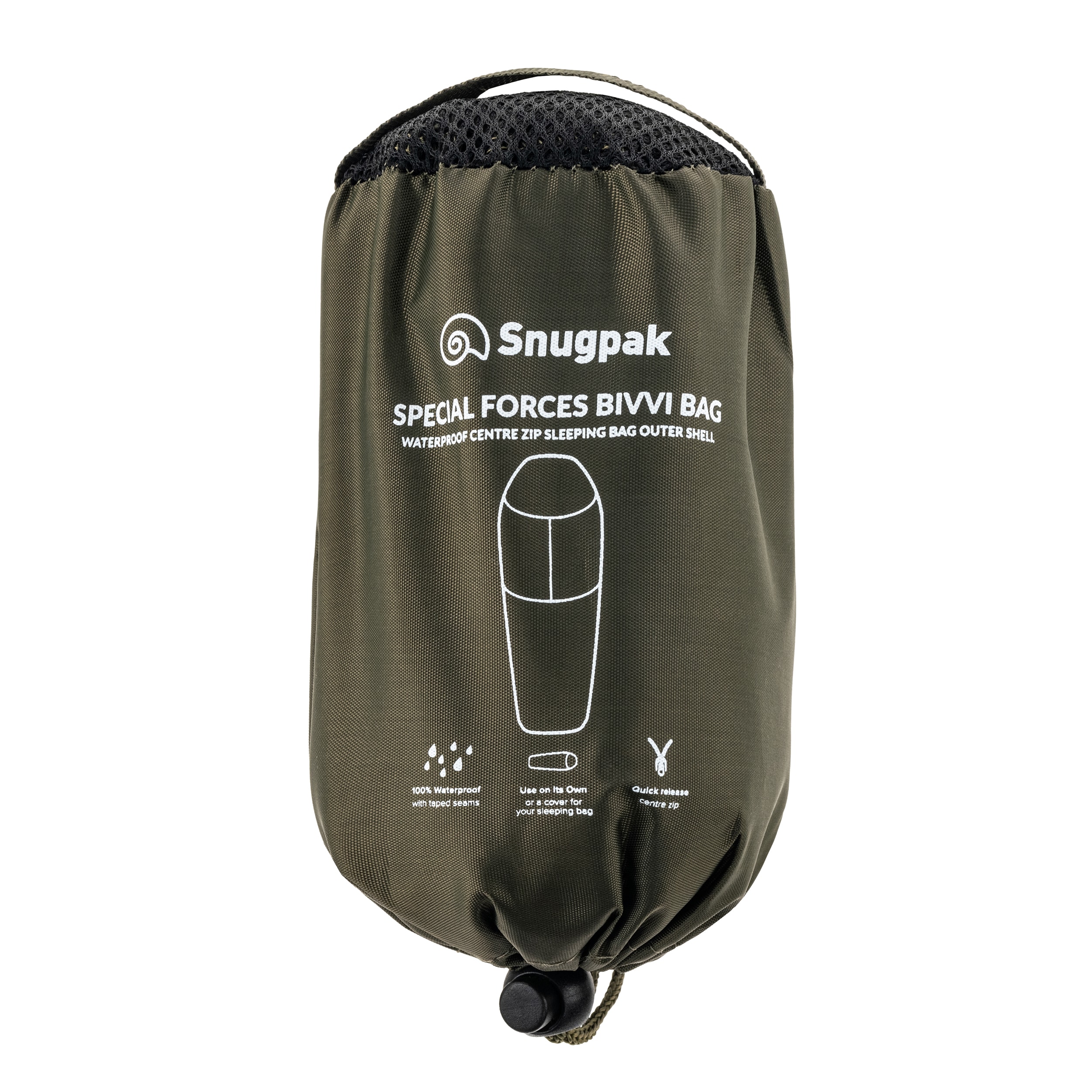 Чохол для спального мішка Snugpak Special Forces Centre Zip Bivvi - Olive