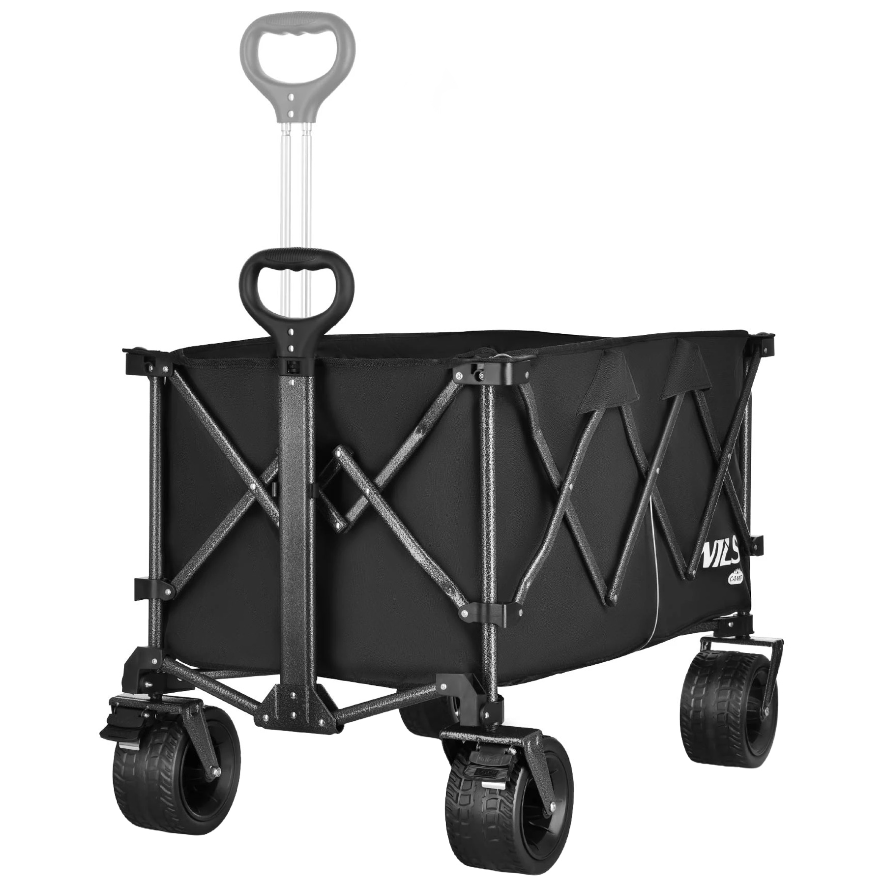 Транспортний візок Nils Camp XXL NC2604 180 л - Чорний