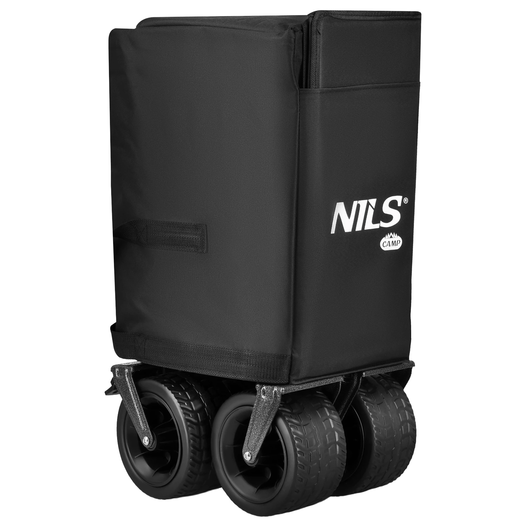 Транспортний візок Nils Camp XXL NC2604 180 л - Чорний