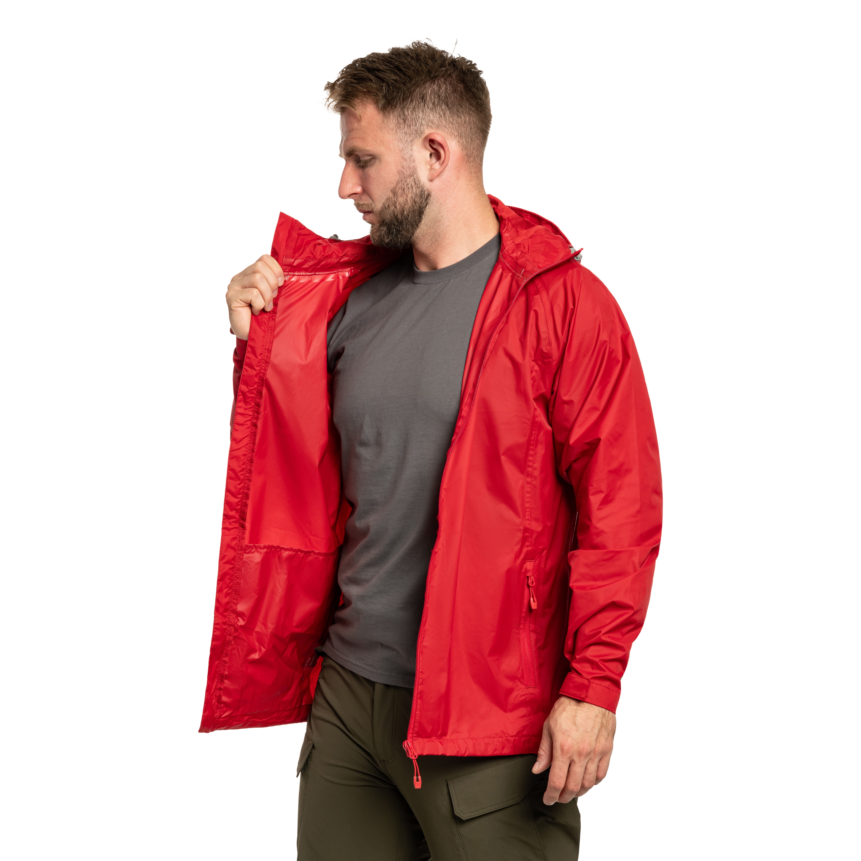 Куртка Highlander Outdoor Stow & Go Pack Away V2 - Red