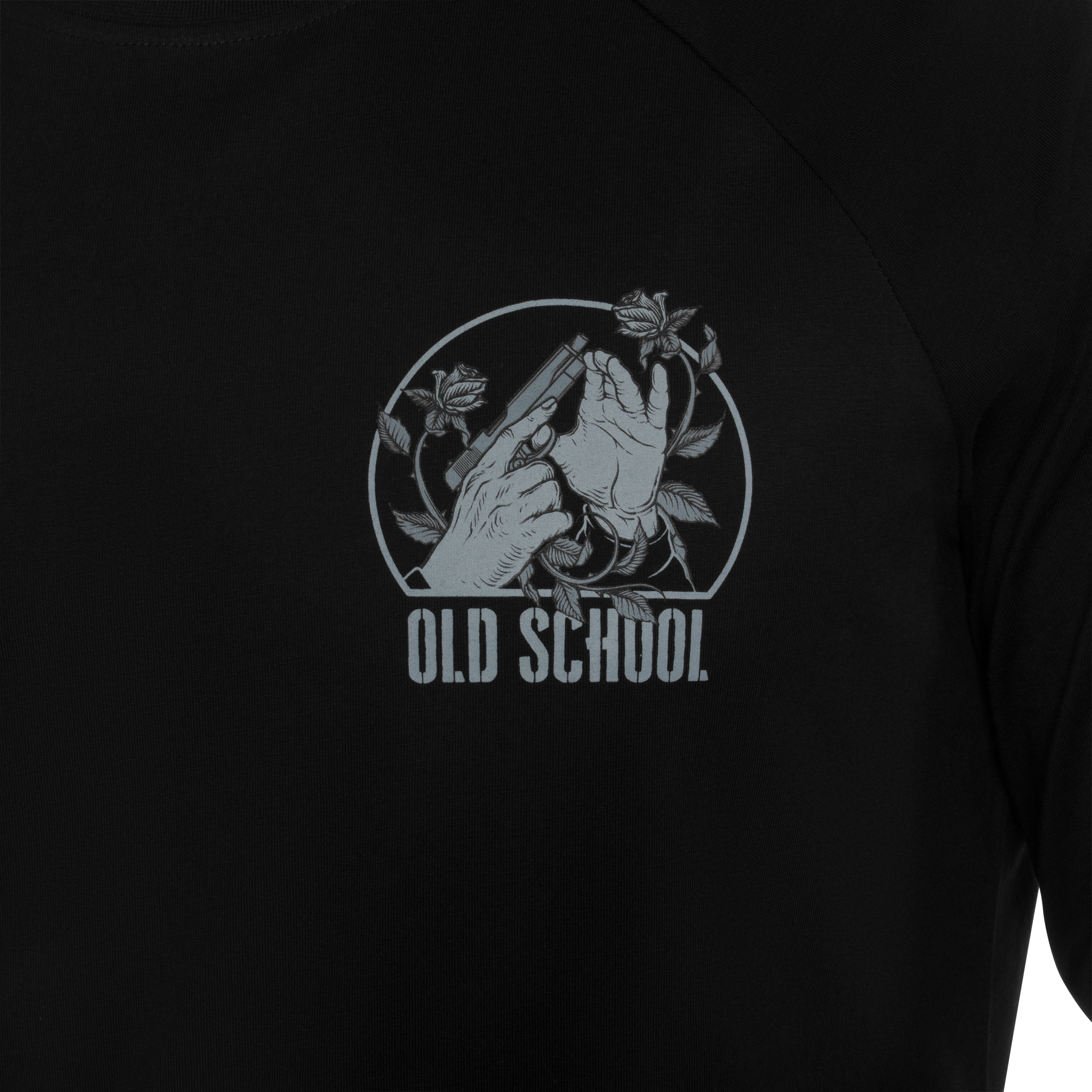 Футболка Long Sleeve Helikon-Tex Old School - Black