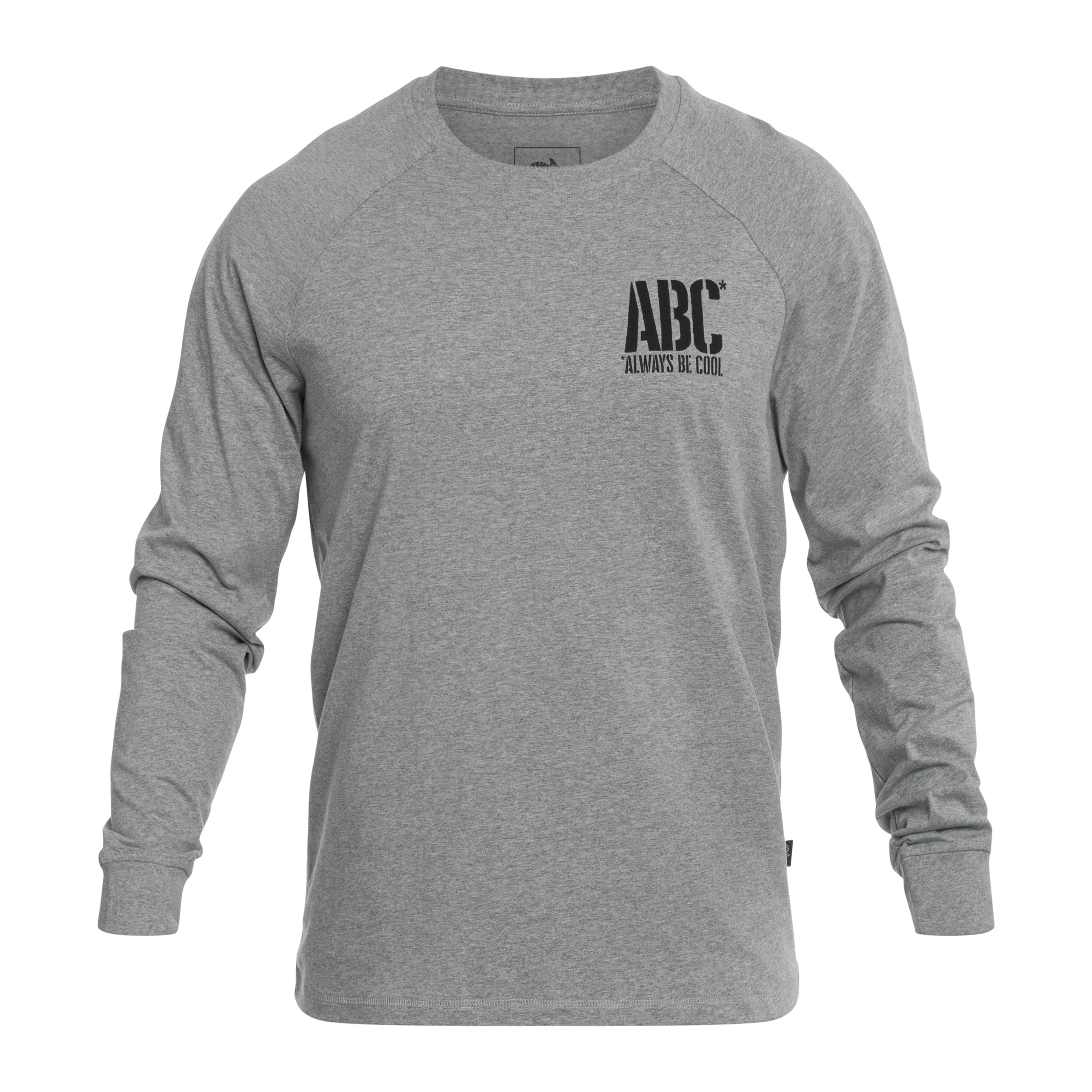 Футболка Long Sleeve Helikon ABC Always Be Cool - Grey Melange