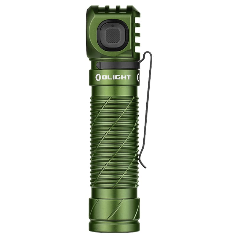 Налобний та кутовий ліхтарик Olight Perun 3 OD Green з пов'язкою - 3000 люменів