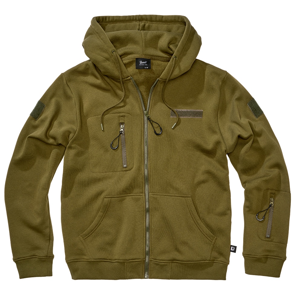 Кофта Brandit Tactical Sweat Jacket - Olive