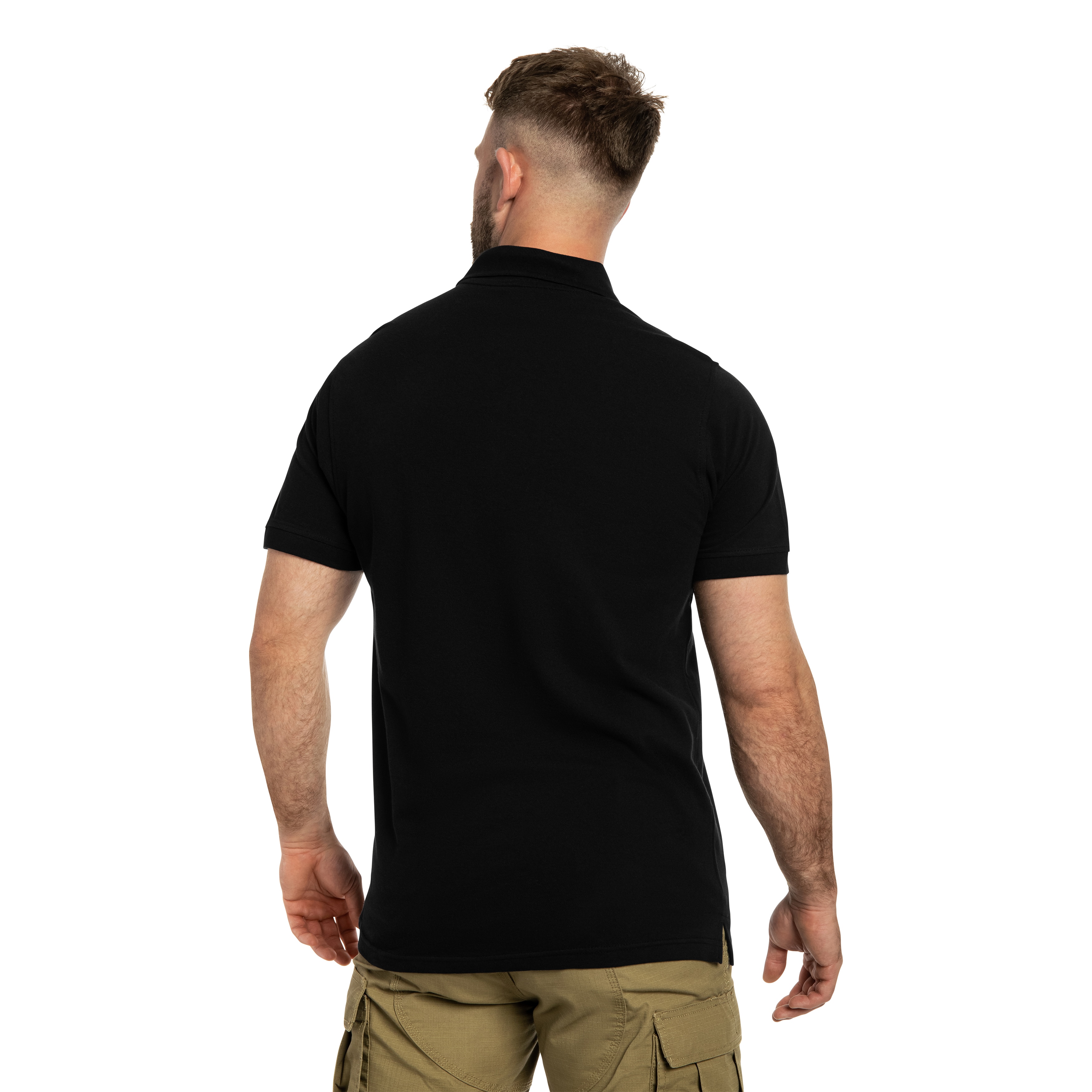 Військова футболка JT Polo - Black