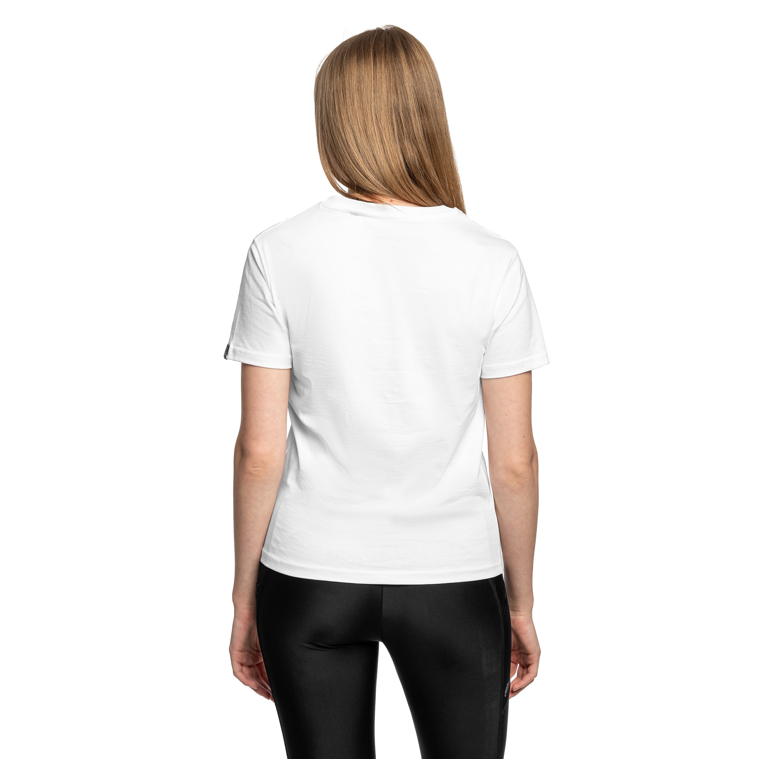 Жіноча футболка T-Shirt Alpha Industries Basic Big Logo Puff Print - White