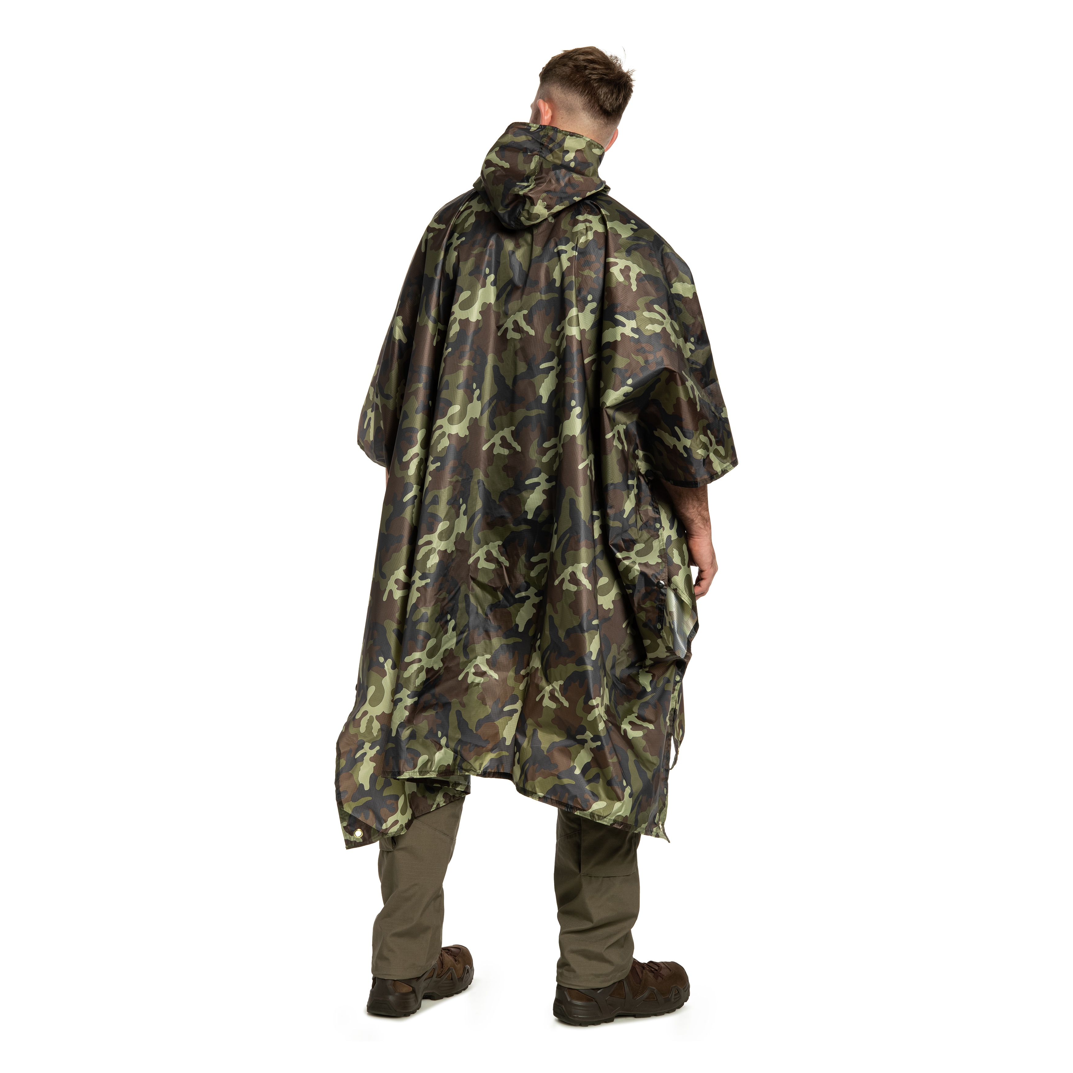 Пончо Badger Outdoor Rain Poncho Ripstop - Woodland