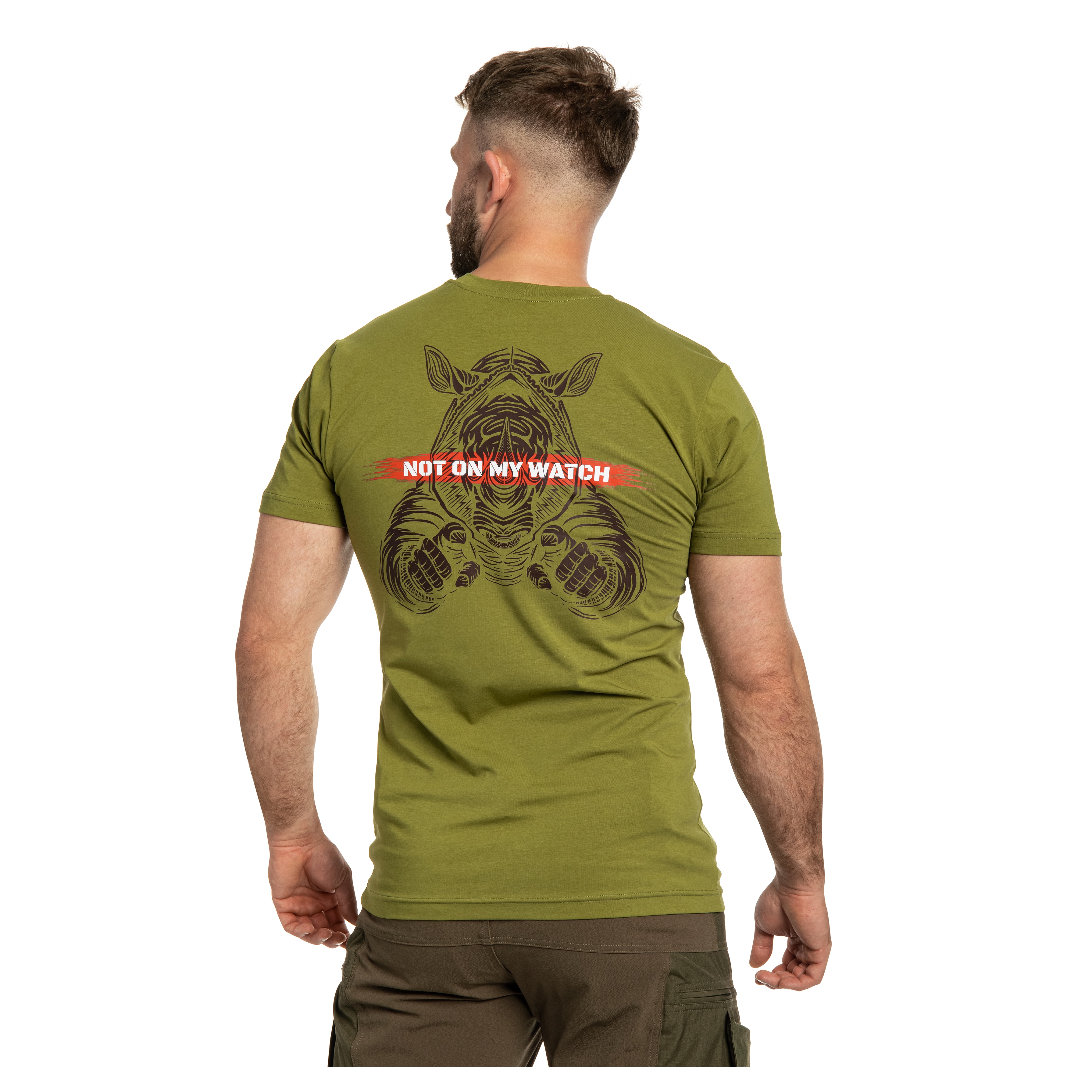 Футболка T-shirt UF PRO Not On My Watch Tee - Moss Green