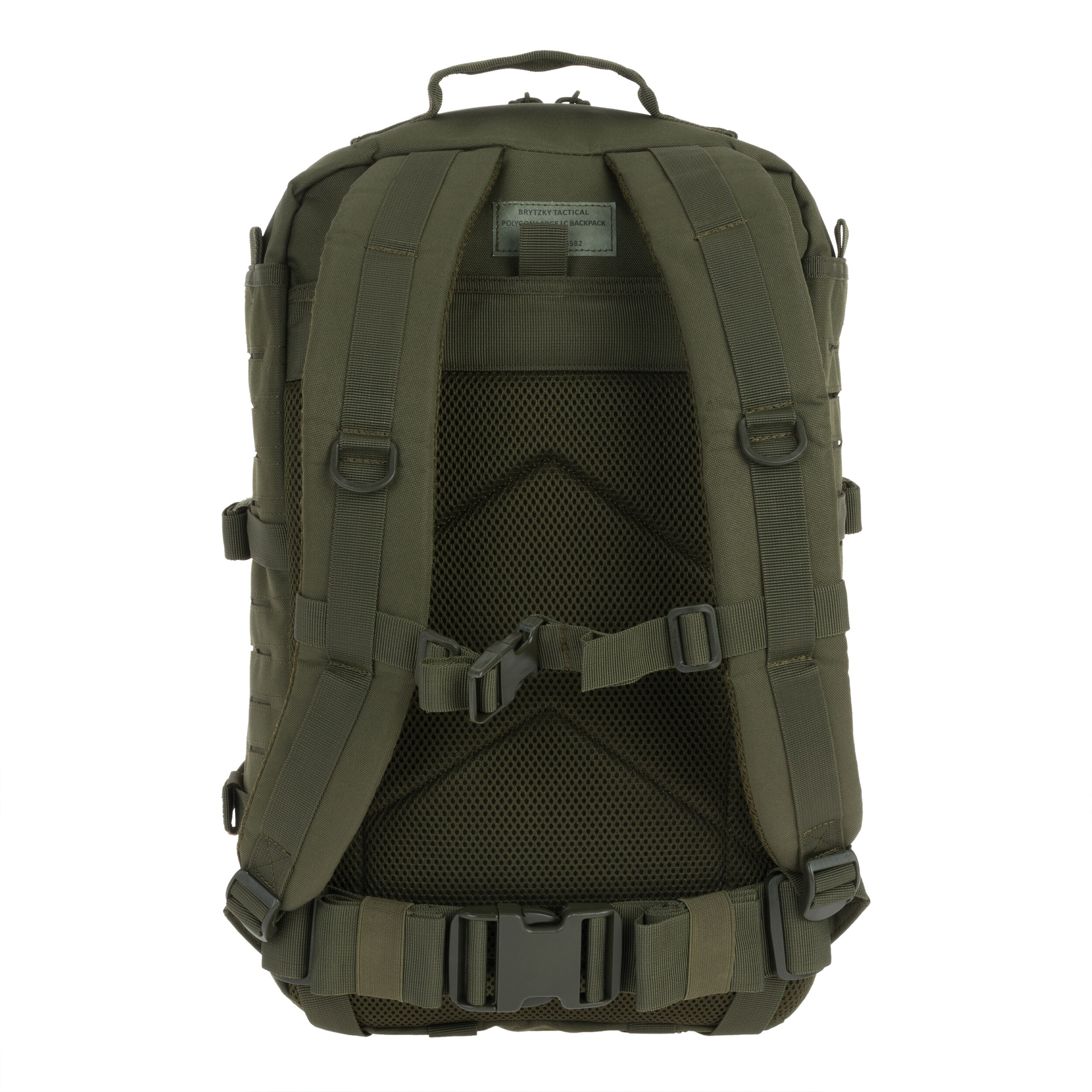 Рюкзак Brytzky Tactical Polygon Large Laser Cut 36 л - Olive