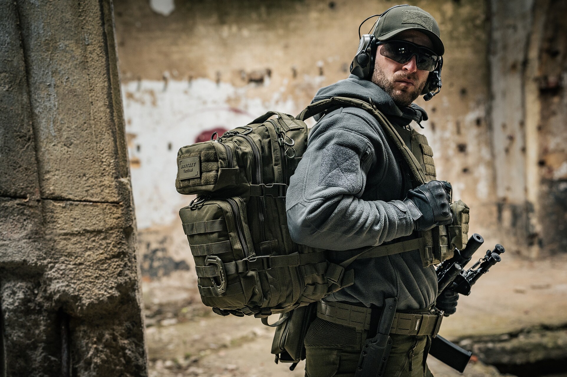 Рюкзак Brytzky Tactical Polygon Small 20 л - Olive