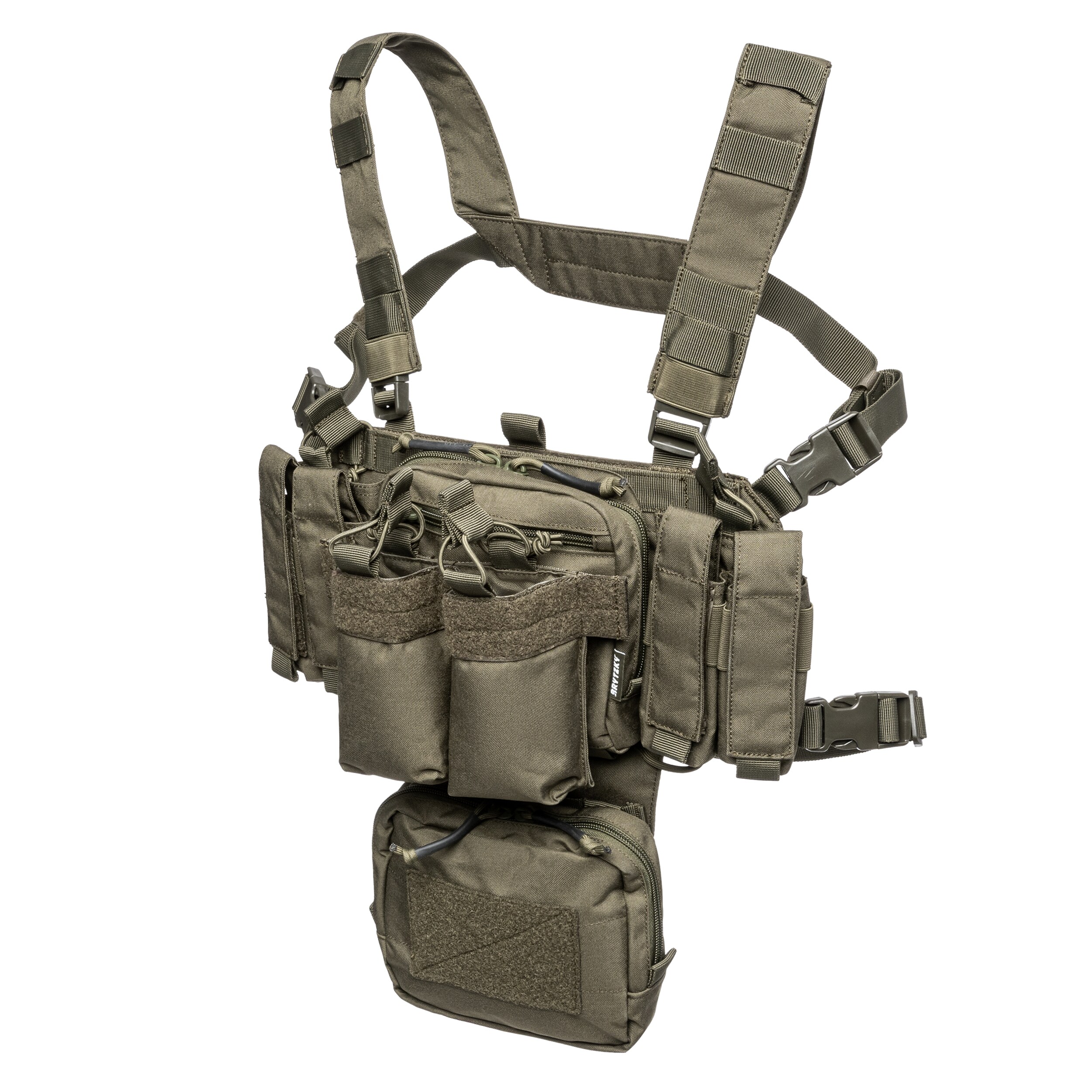 Ремінно-плечова система Brytzky Tactical FireDeck Mini Rig - Olive