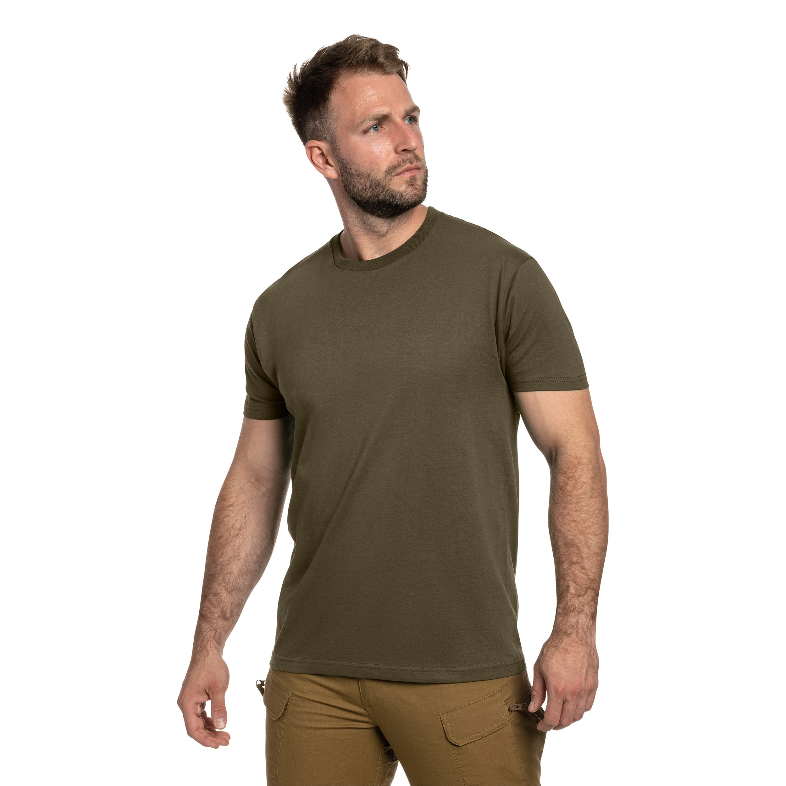 Військова футболка T-shirt Khaki/Forest Green/Bottle Green - 3 шт.
