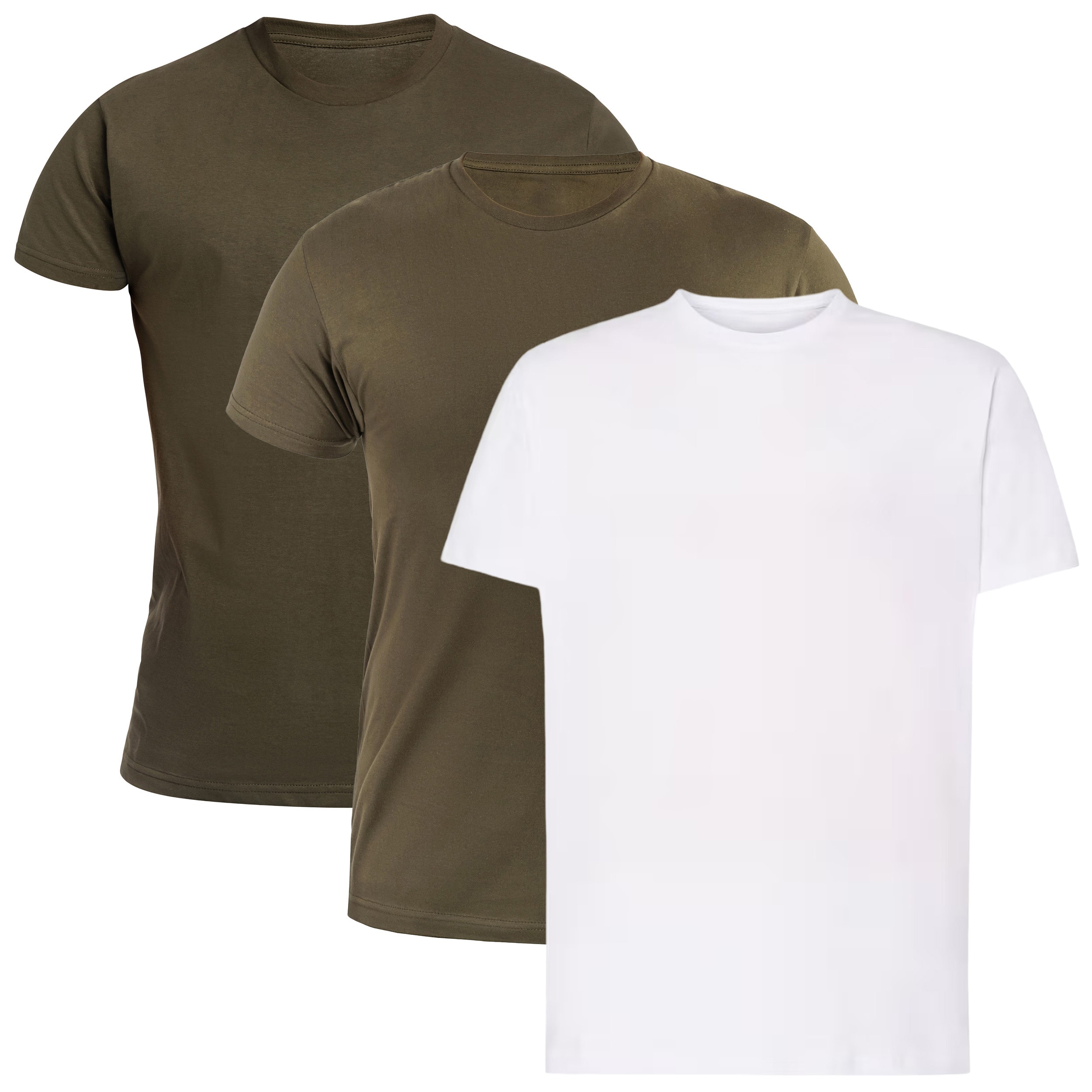 Військова футболка T-shirt Forrest Green/Khaki/White - 3 шт.