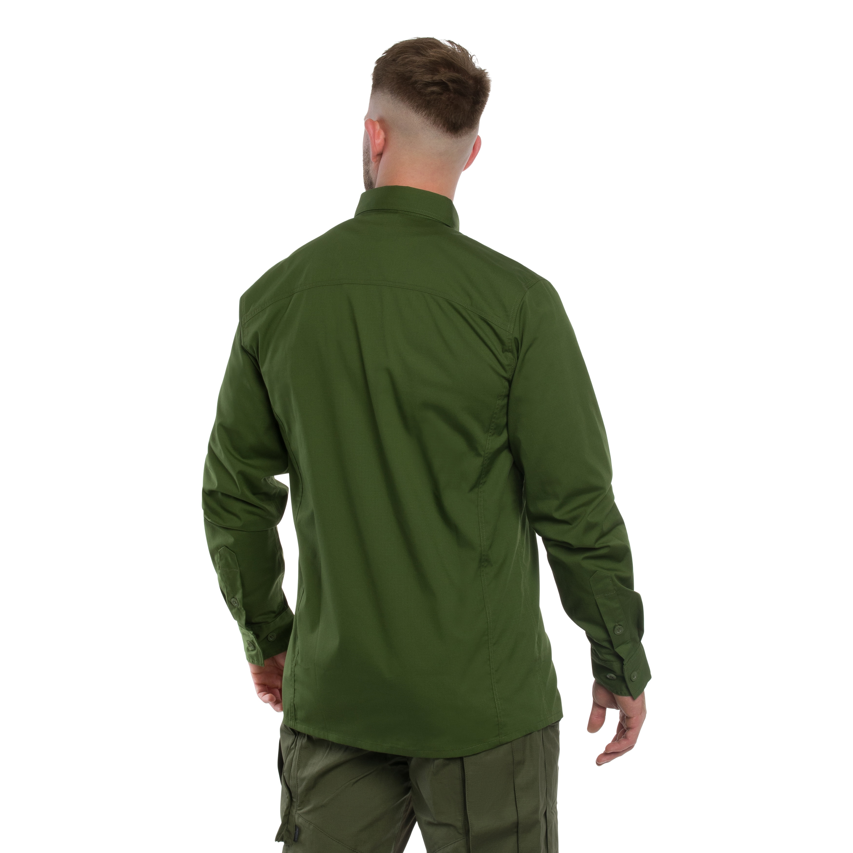 Сорочка Helikon Defender Mk2 PolyCotton Ripstop Long Sleeve - Pine Green