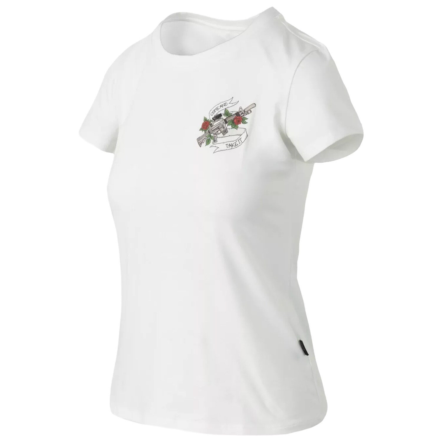 Жіноча футболка Helikon-Tex Come And Take It Slim - White