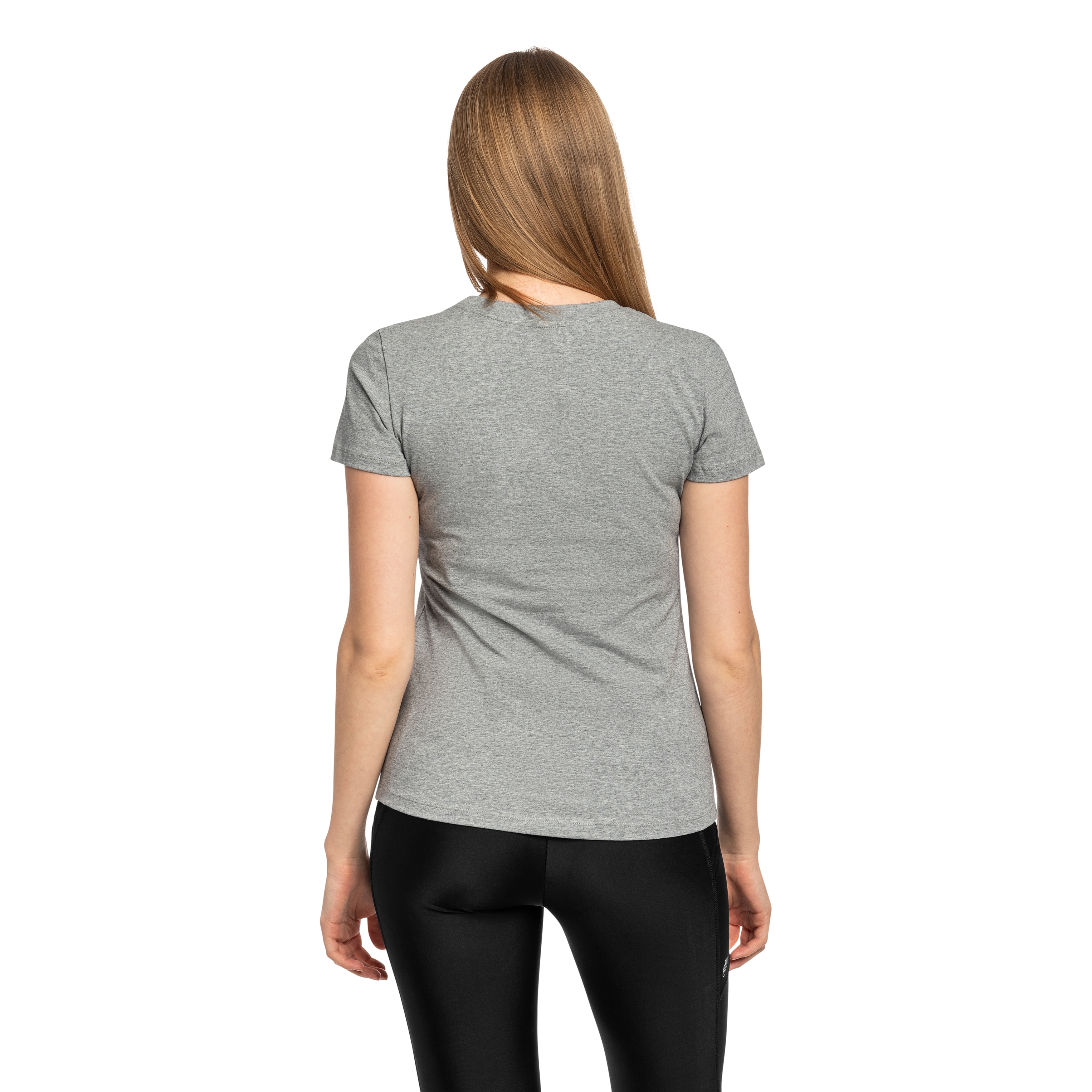 Жіноча футболка Helikon-Tex Come And Take It Slim - Mid Grey Melange
