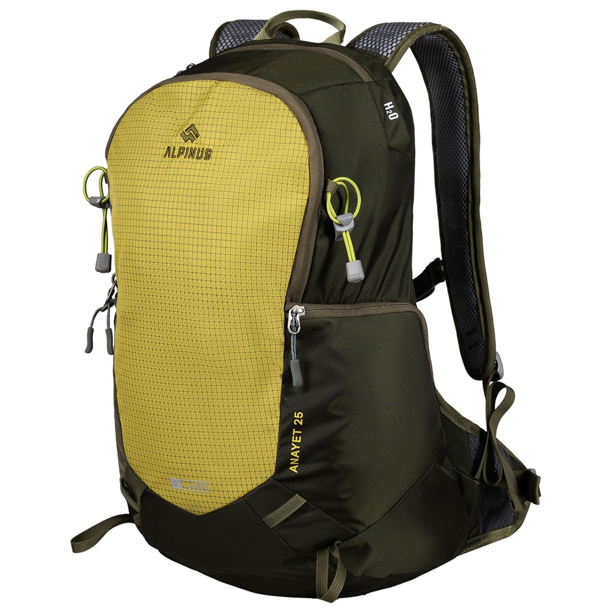 Рюкзак Alpinus Anayet 25 л - Лаймовий