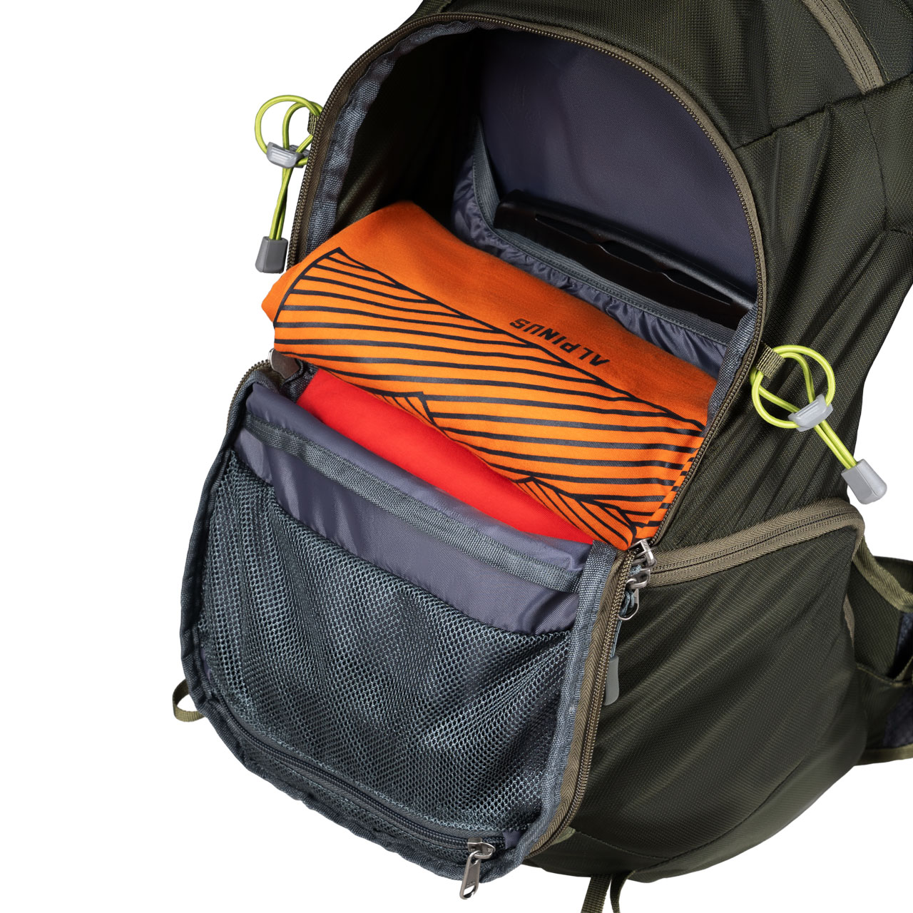 Рюкзак Alpinus Anayet 25 л - Лаймовий