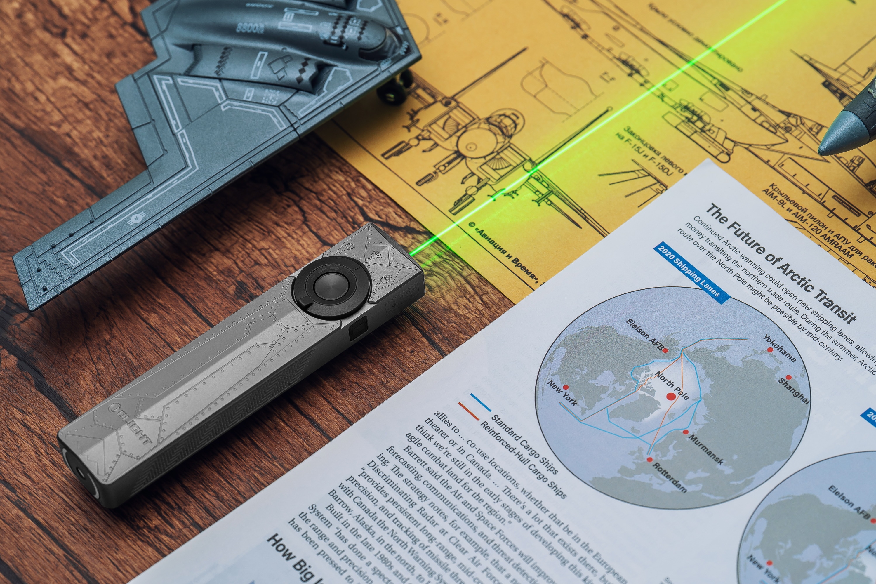 Ліхтарик Olight ArkPro Class 1 Cool White Phantom Squadron - 1500 люменів