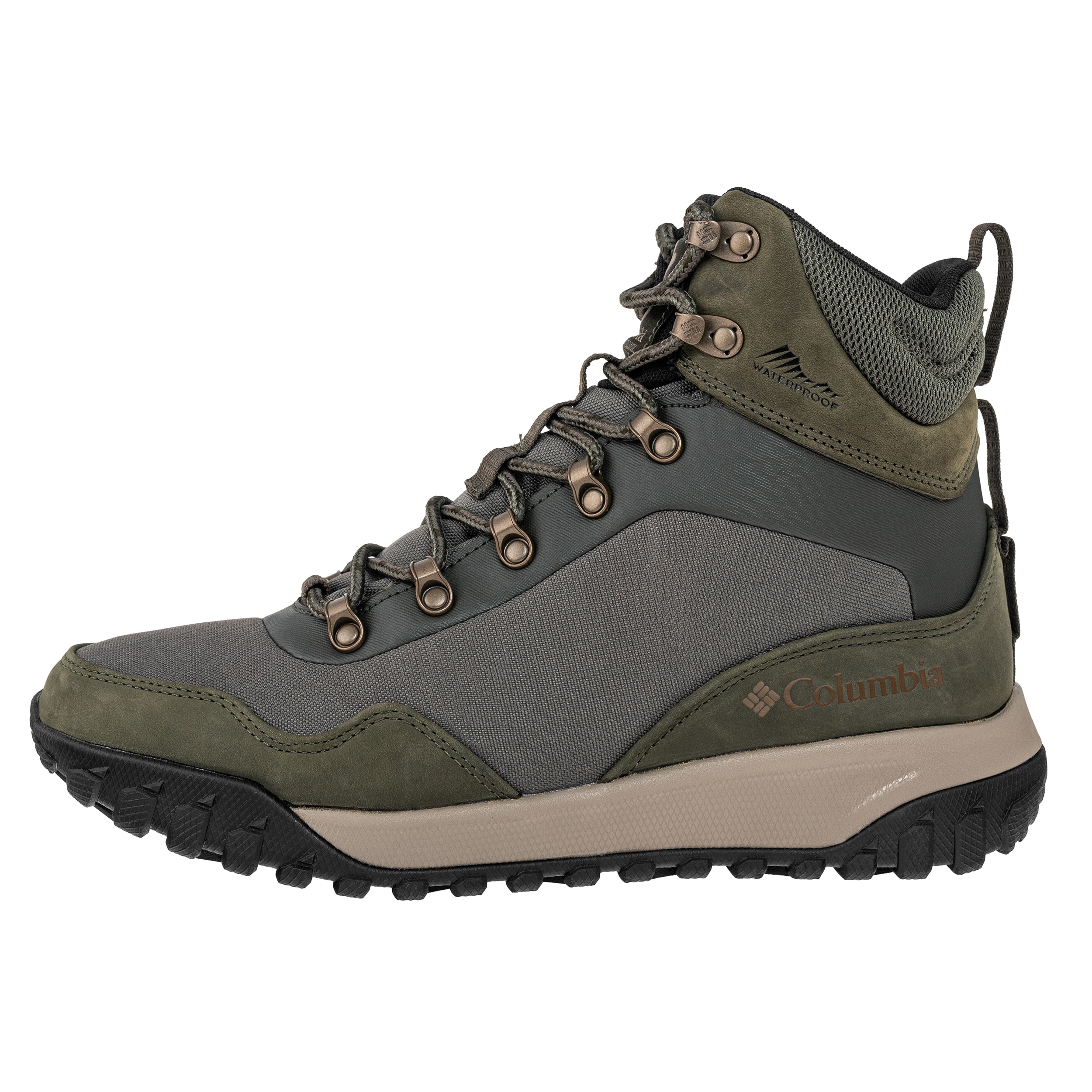 Черевики Columbia Burnsider Omni Heat Infinity - Deep Olive/Tangy Orange