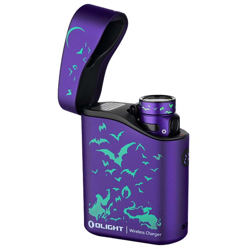 Ліхтарик Olight Baton 4 Premium Edition Nocturnal Sentin з бездротовим чохлом для заряджання - 1300 люменів